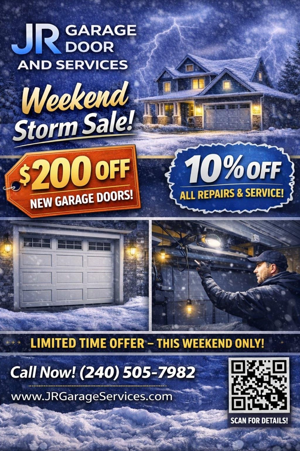  for JR Garage Door and Services in Charles County, MD