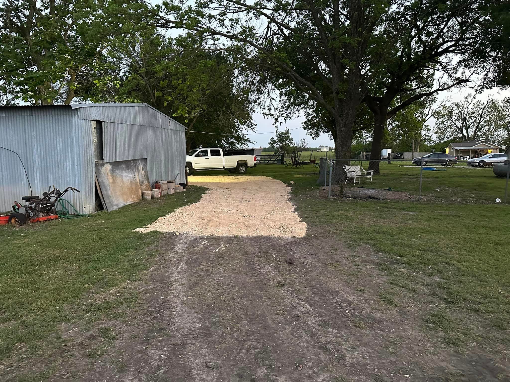 Mowing for Allen Lawn Care in Taylor, Texas