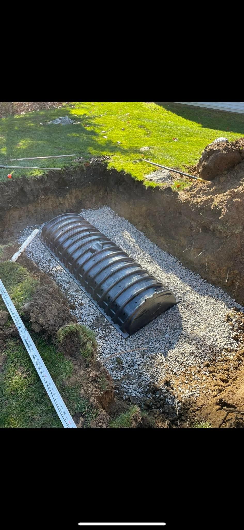 Excavation for CS Property Maintenance in Middlebury, CT