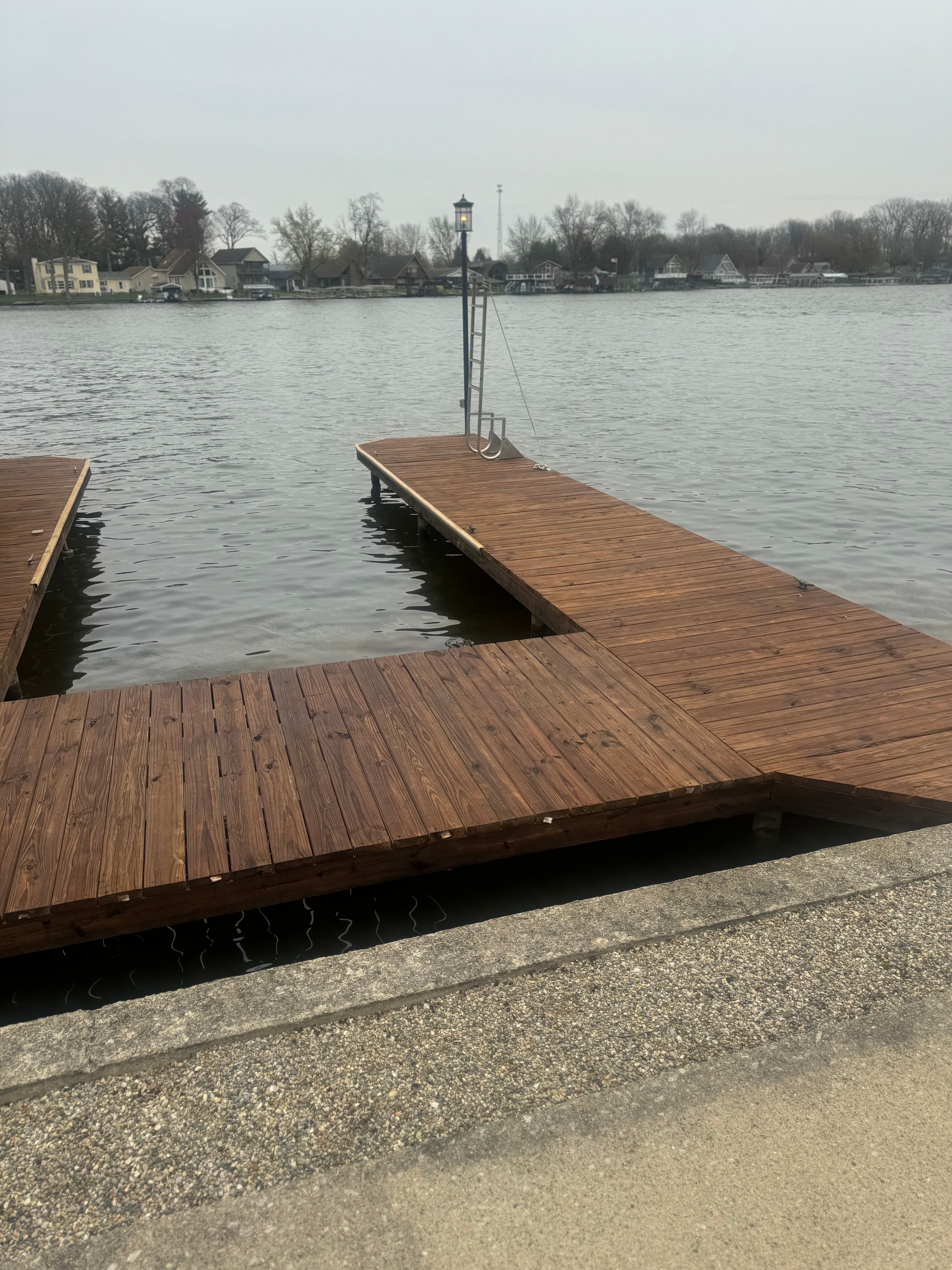 Staining for Risner Construction in De Motte, IN
