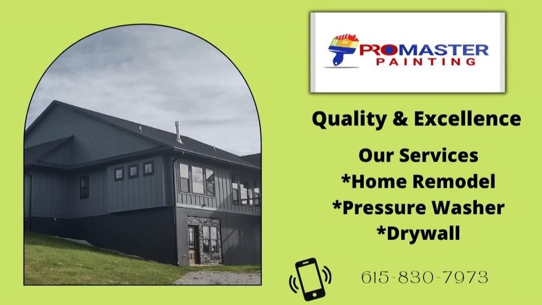  for ProMaster Painting in Clarksville, TN