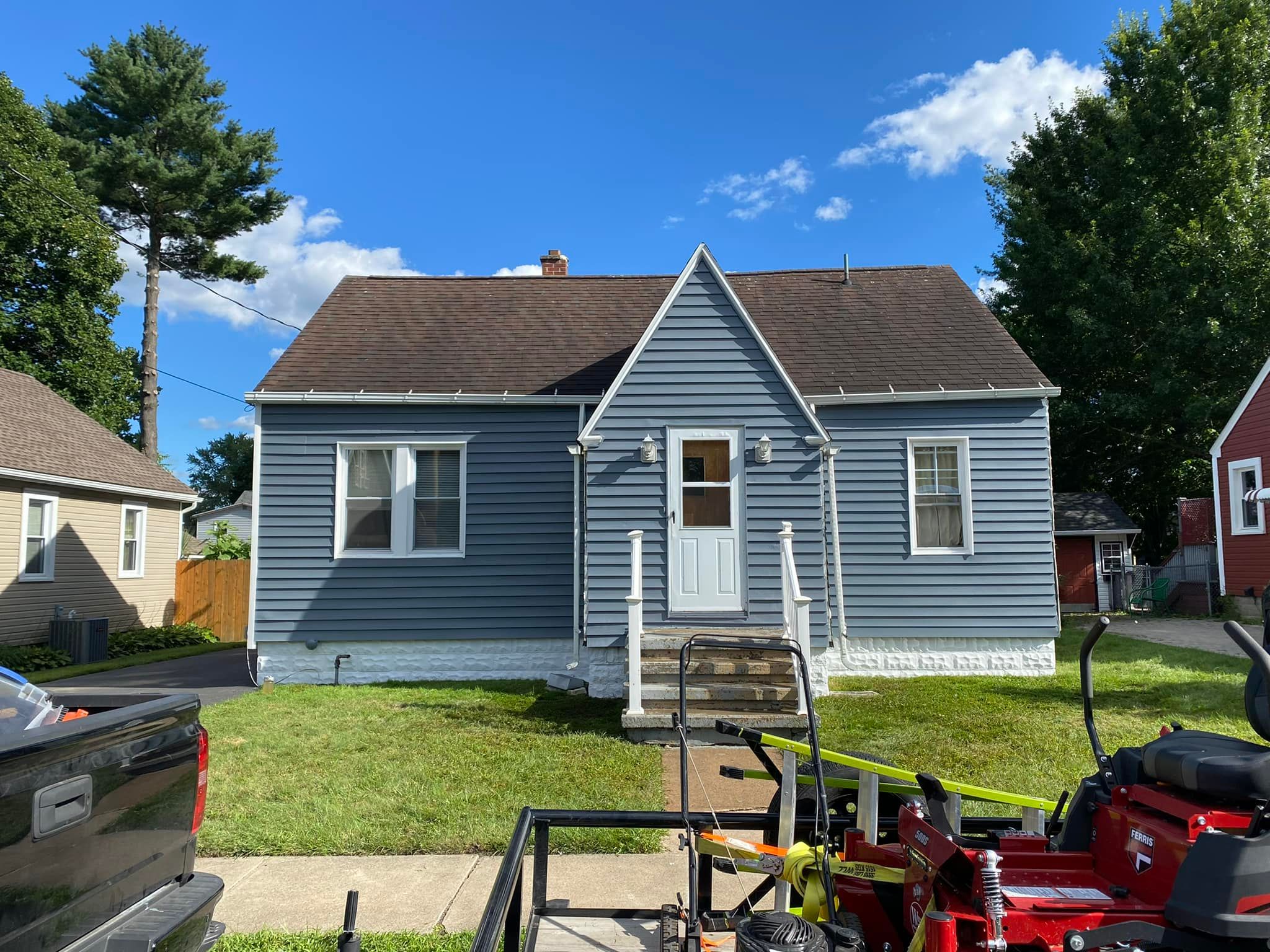 Mowing for RNM Landscaping in Utica, NY