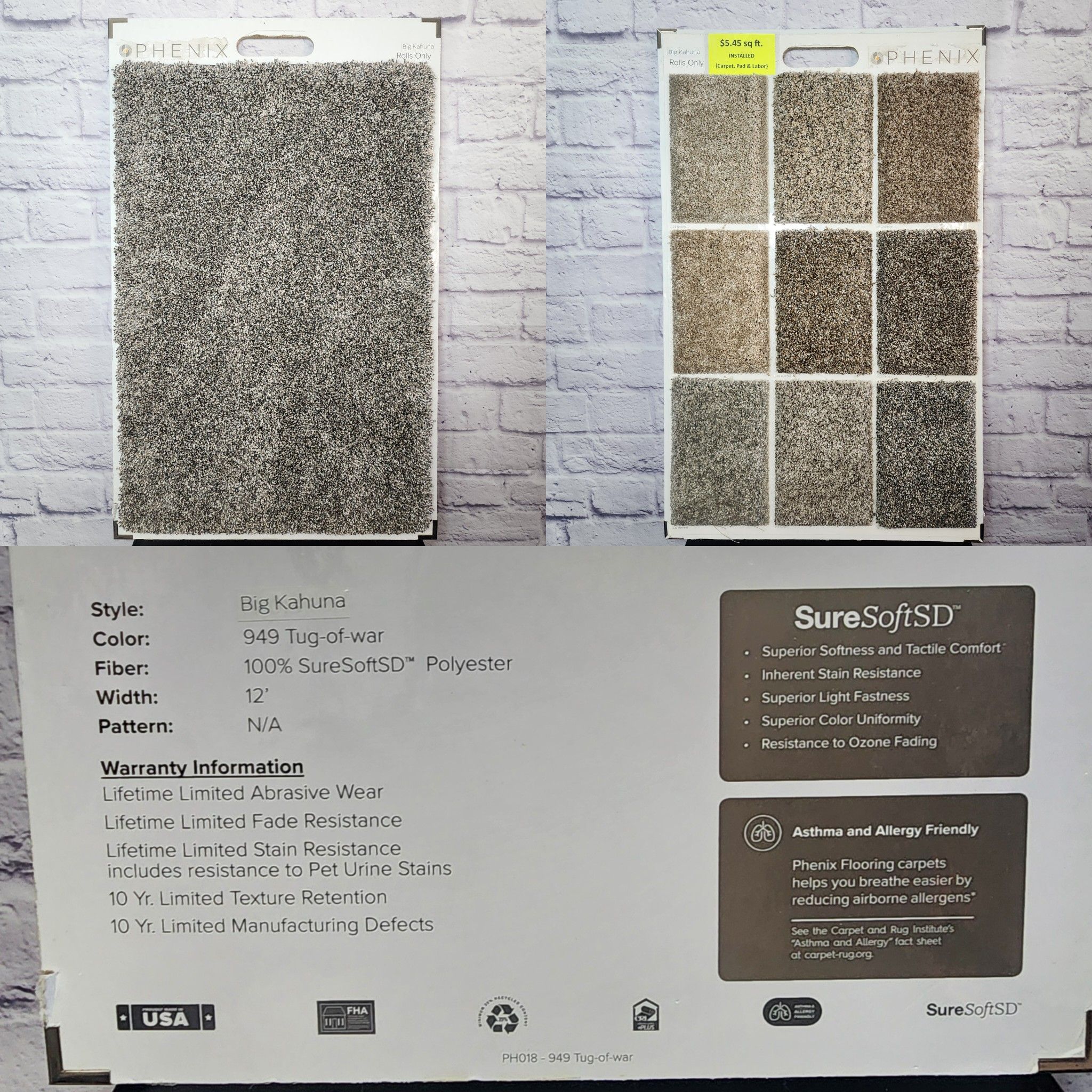 Online/Mobile Showroom Samples - Carpet for Cut a Rug Flooring Installation in Lake Orion, MI