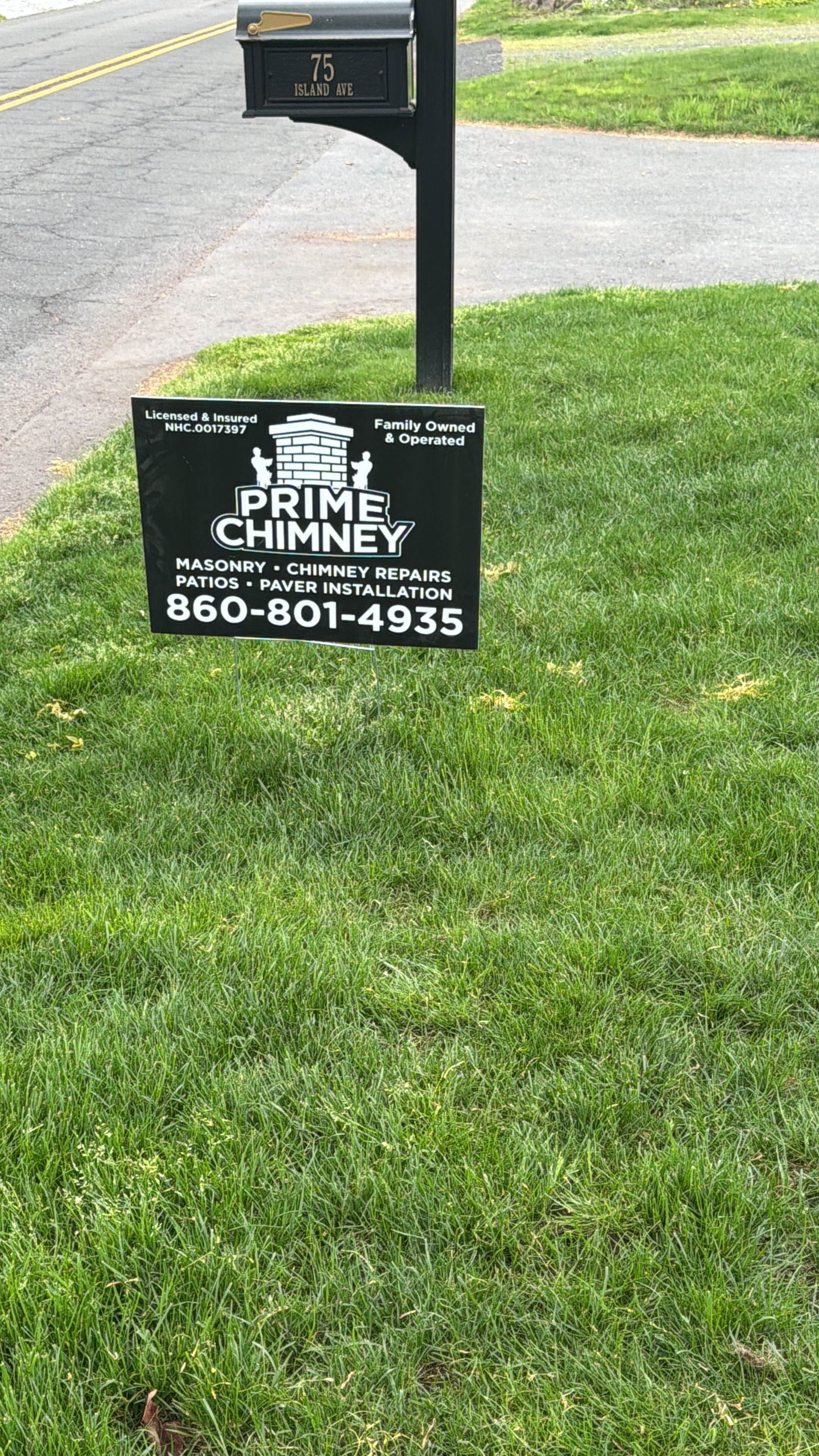  for Prime Chimney in New Britain, CT