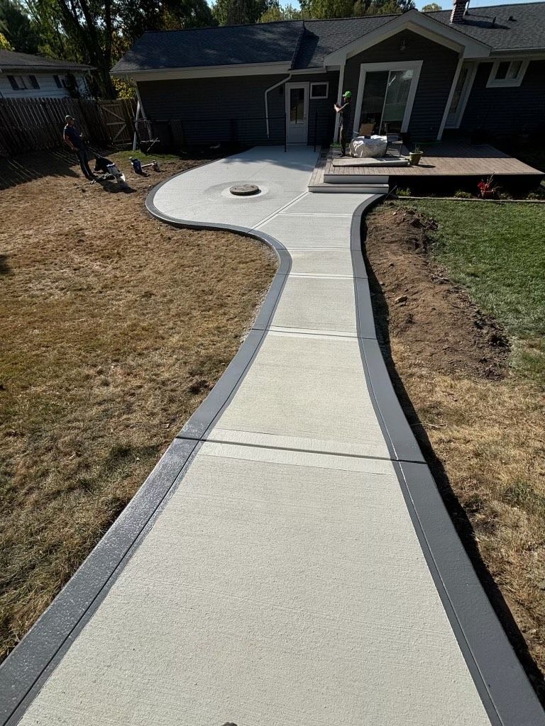 Concrete (Driveways, Sidewalks, Patios) for Curb Concepts Plus in Mishawaka, IN