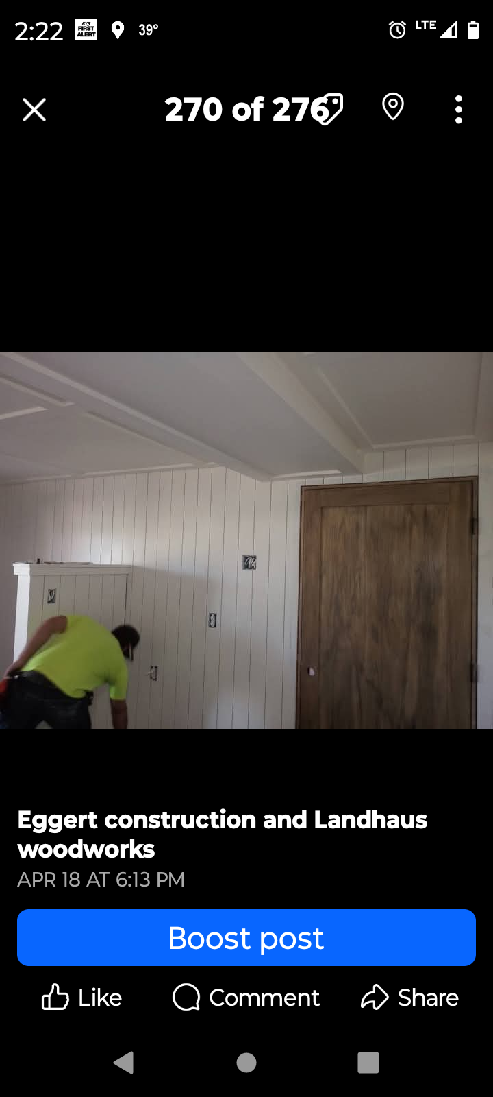  for Eggert Construction and Landhaus Woodworks in Winona,  MO