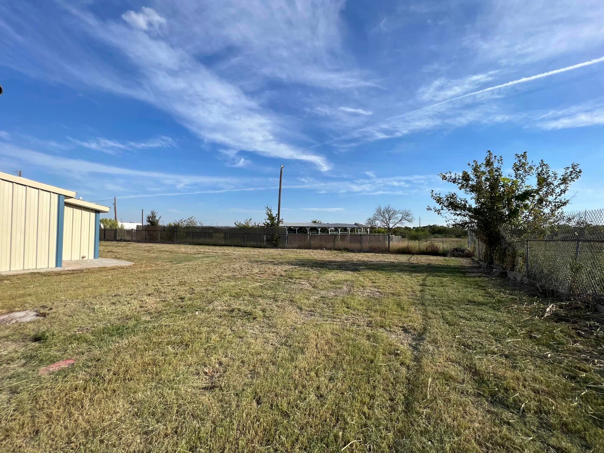 Mowing for Allen Lawn Care in Taylor, Texas