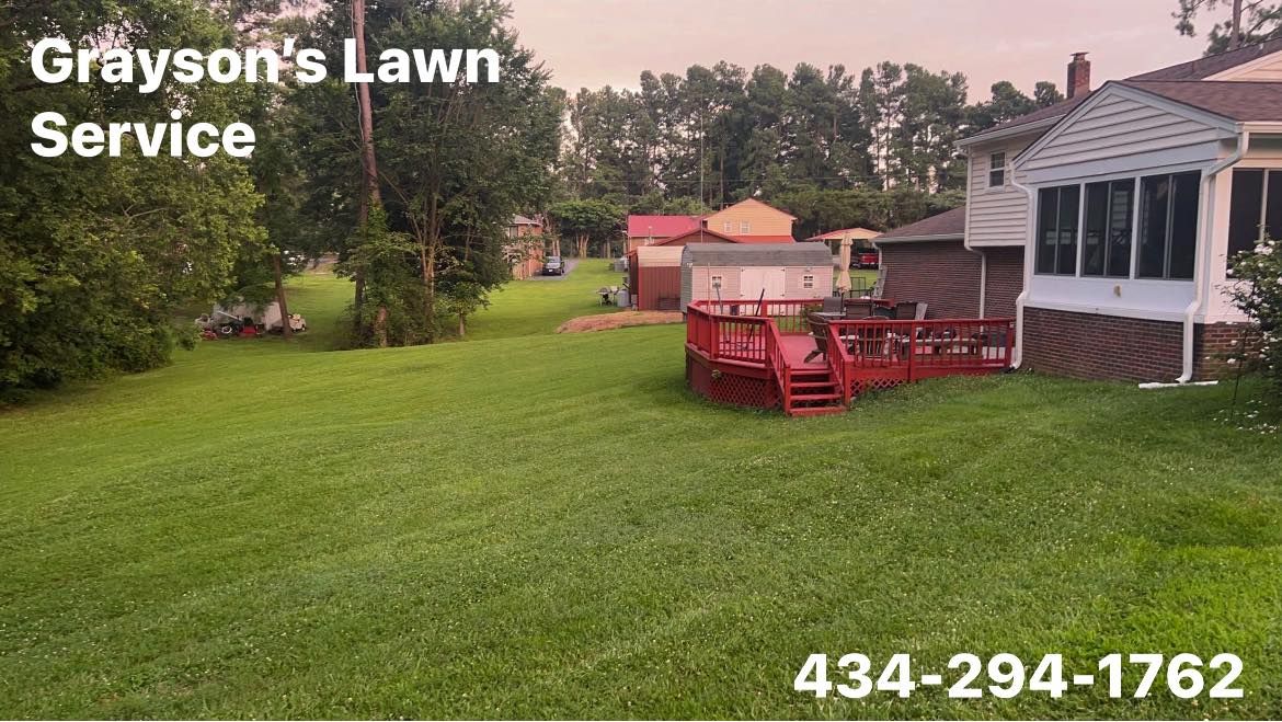 All Photos for Grayson’s Lawn Service in Crewe, VA