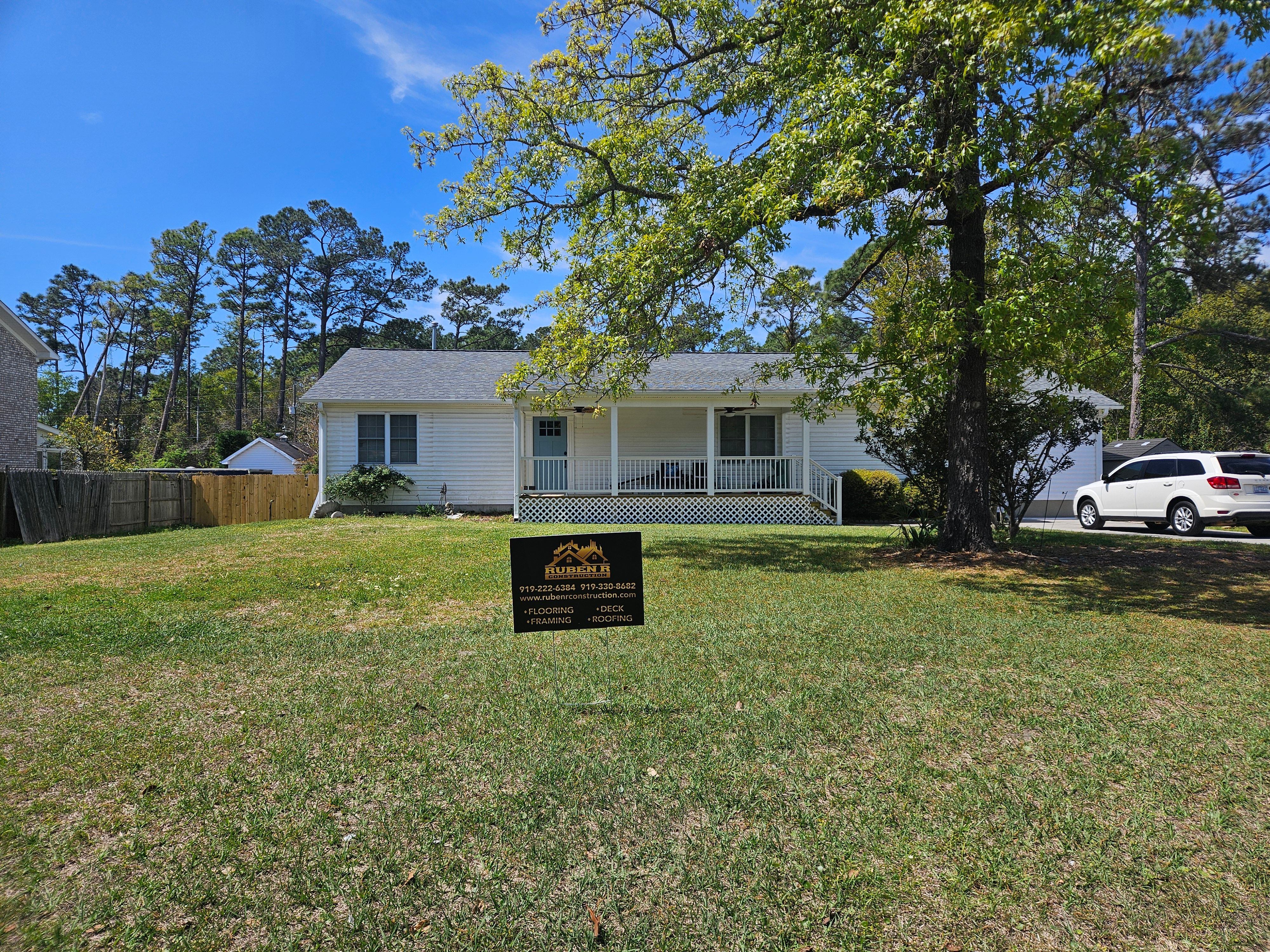  for Ruben R construction in Mount Olive, NC