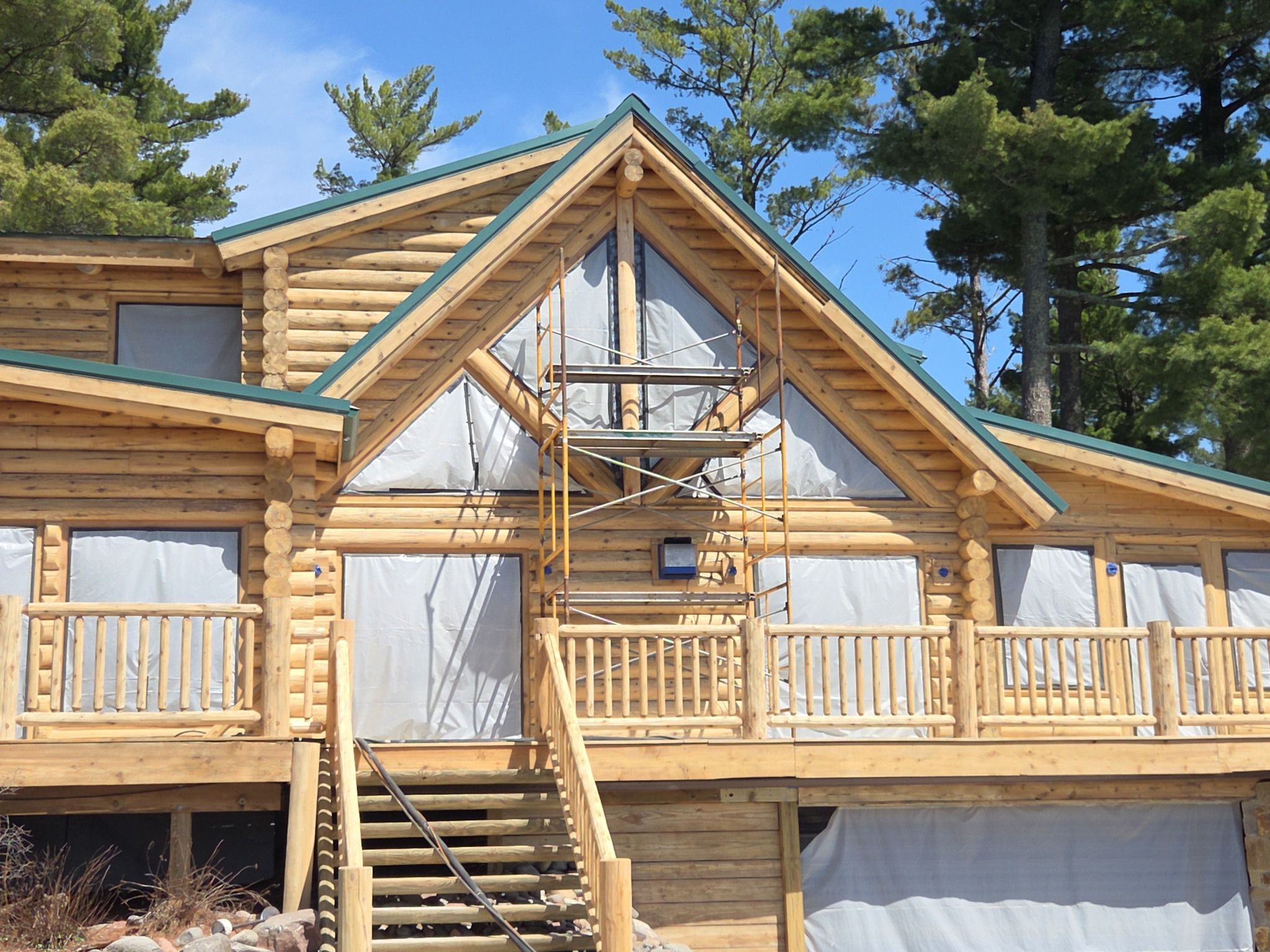 All Photos for 218 Painting & Log Restoration LLC in Britt, MN