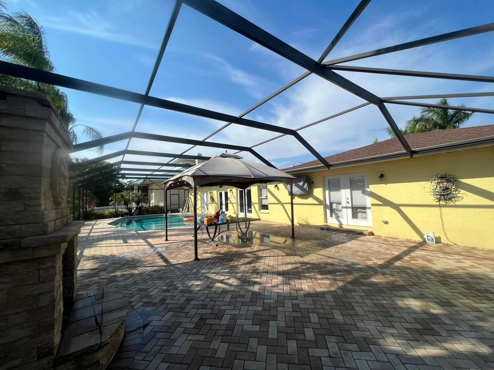  for Armas Pool Screen Replaced Pressure Wash and Painting LLC in Clair Mel, FL