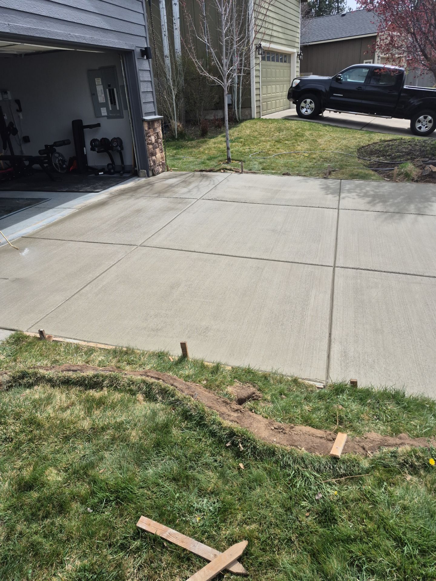 Stamped Concrete for TJR Concrete and Construction in Bend, OR