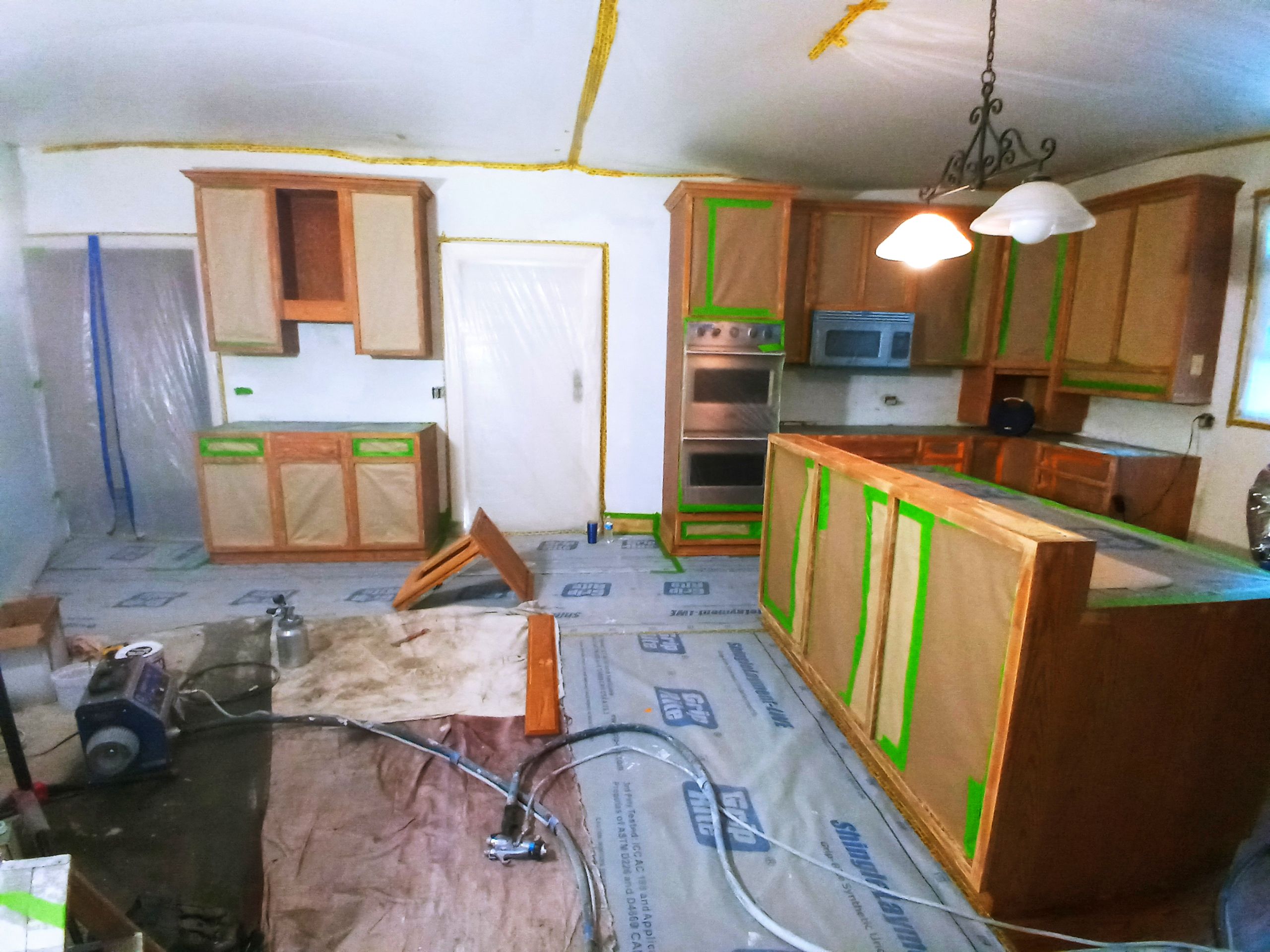 Kitchen and Cabinet Refinishing for Eagle Five Stars Painting in Brazos Valley, TX
