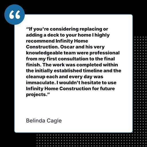  for Infinity Home Construction LLC in Durham, NC