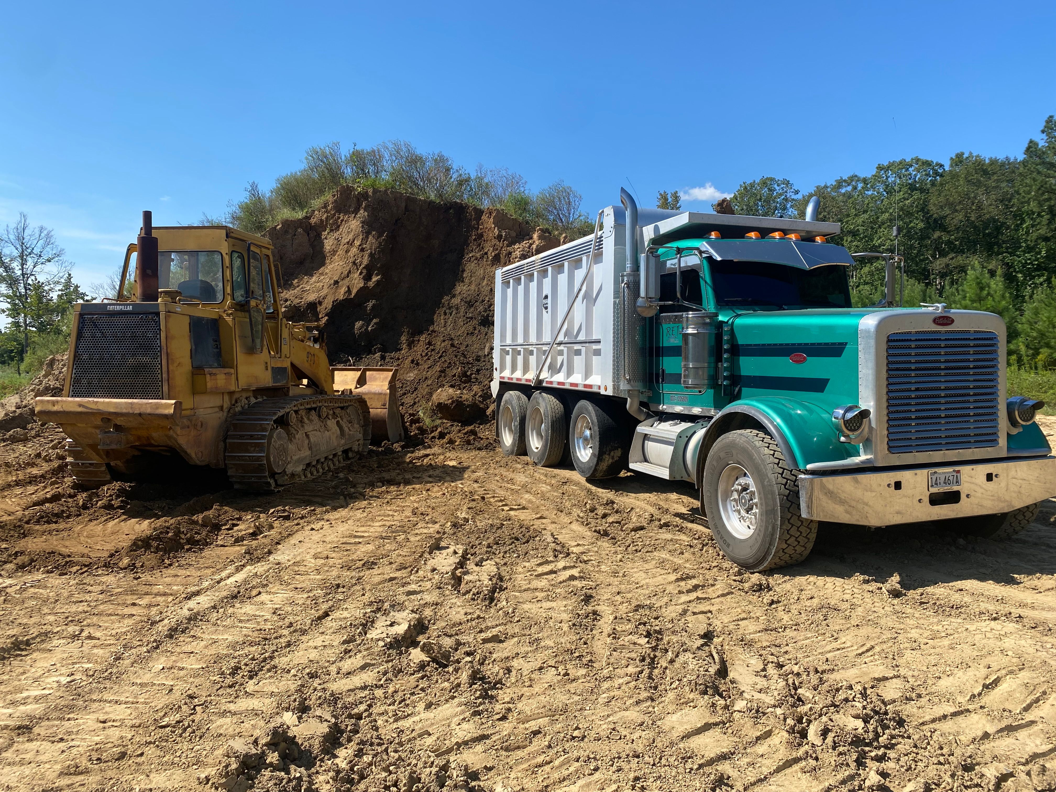 Excavating for REJ Hauling in Jemison, AL