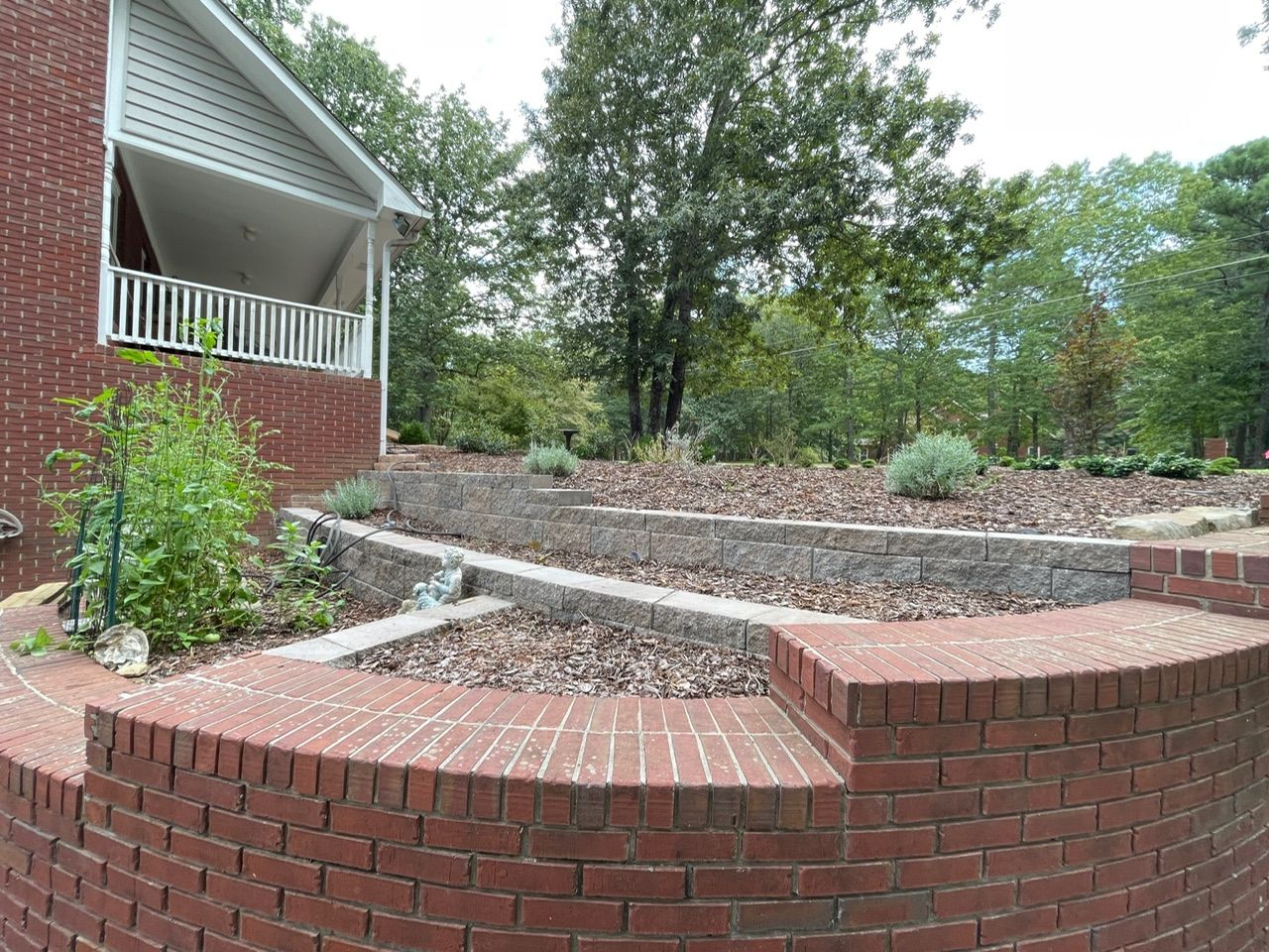 Hardscaping Landscaping for CSS Renovations in Huntsville, AL