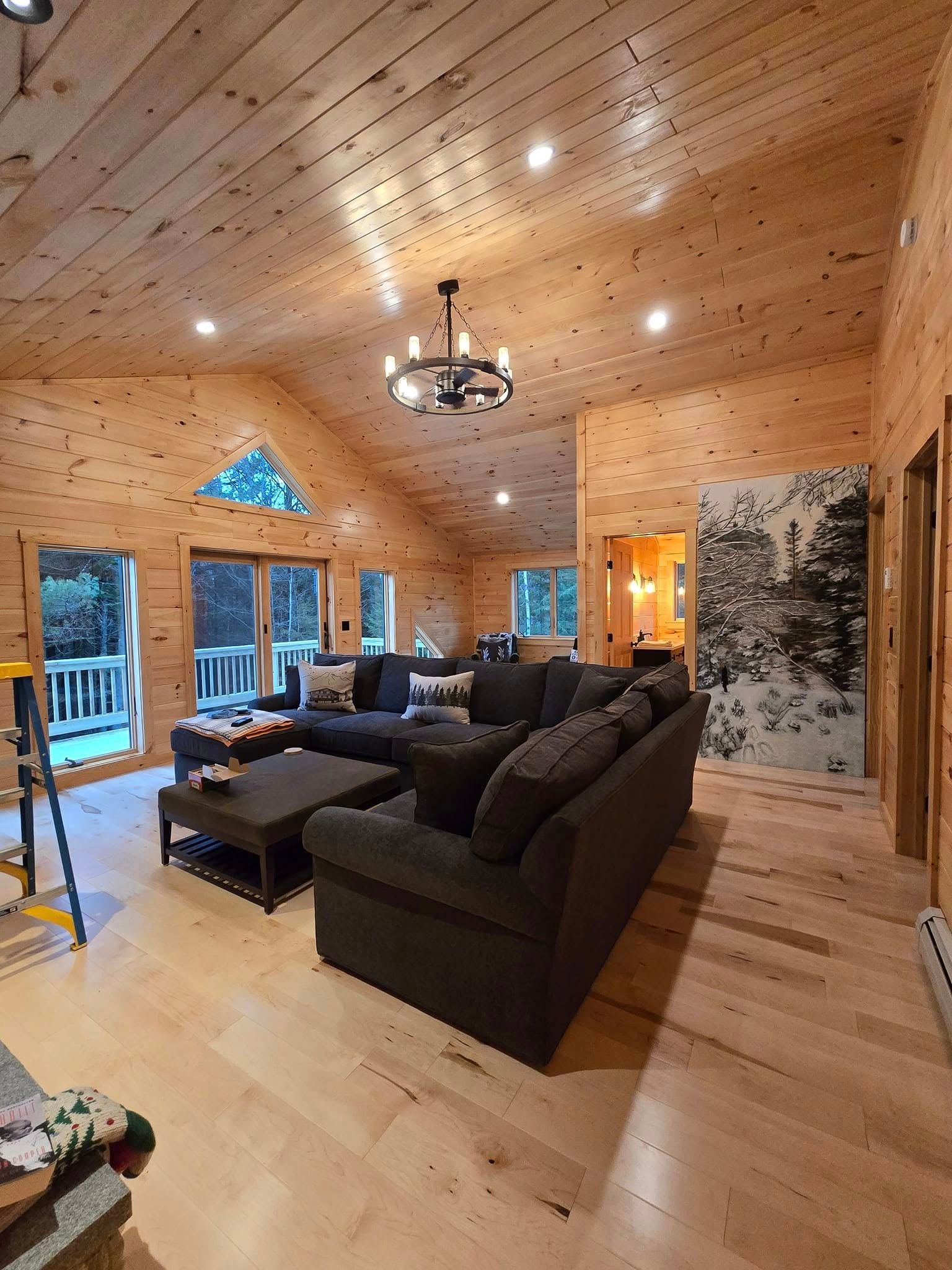 Lighting Installs for Fine Point Electric LLC in Wentworth, NH