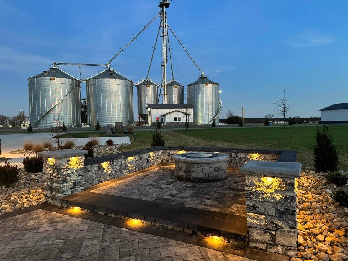Patio Design & Construction for Broker Post Ground Crew in Sussex County, DE
