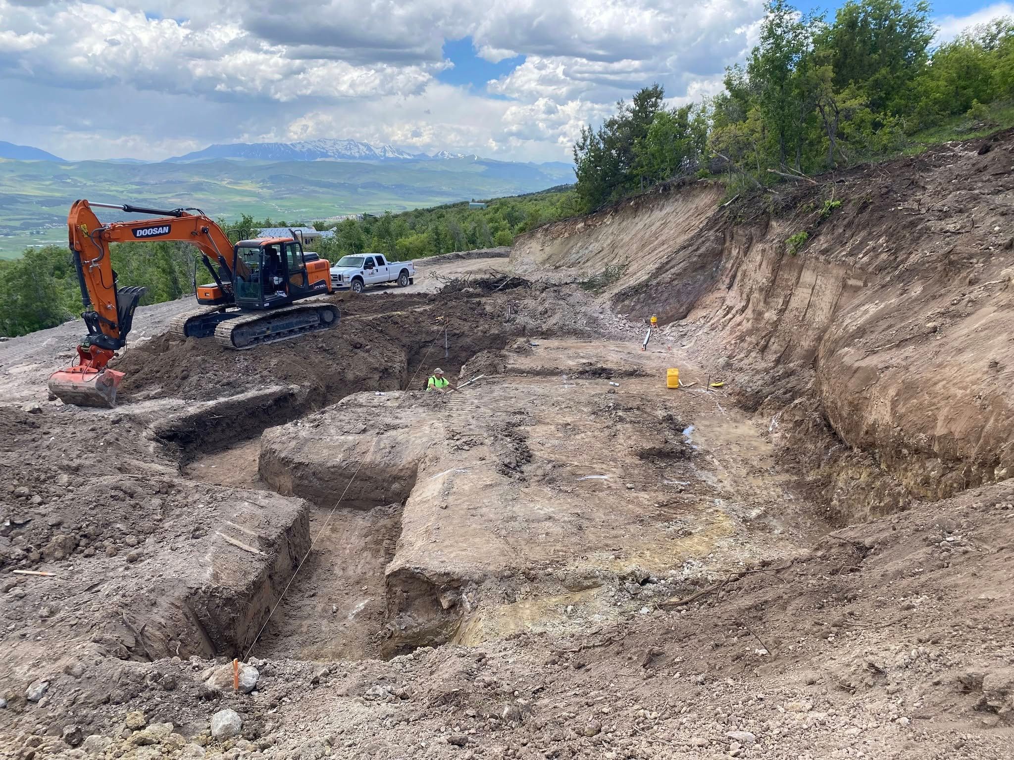 Excavating for DL Dirtworks LLC in Ephraim, UT