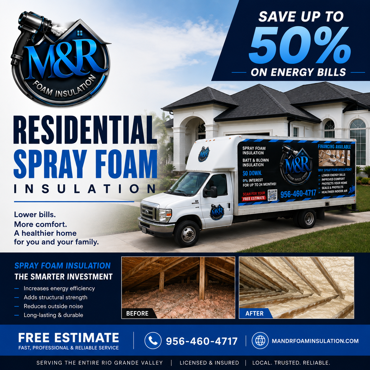  for M&R Foam Insulation in San Juan, TX
