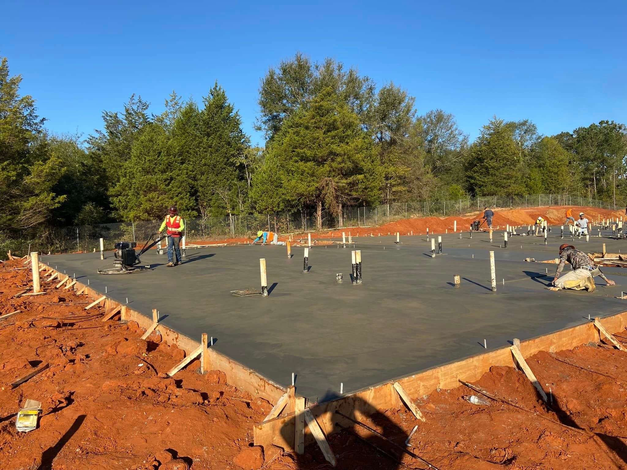 Concrete Work for JCL Concrete LLC in Streetman, TX