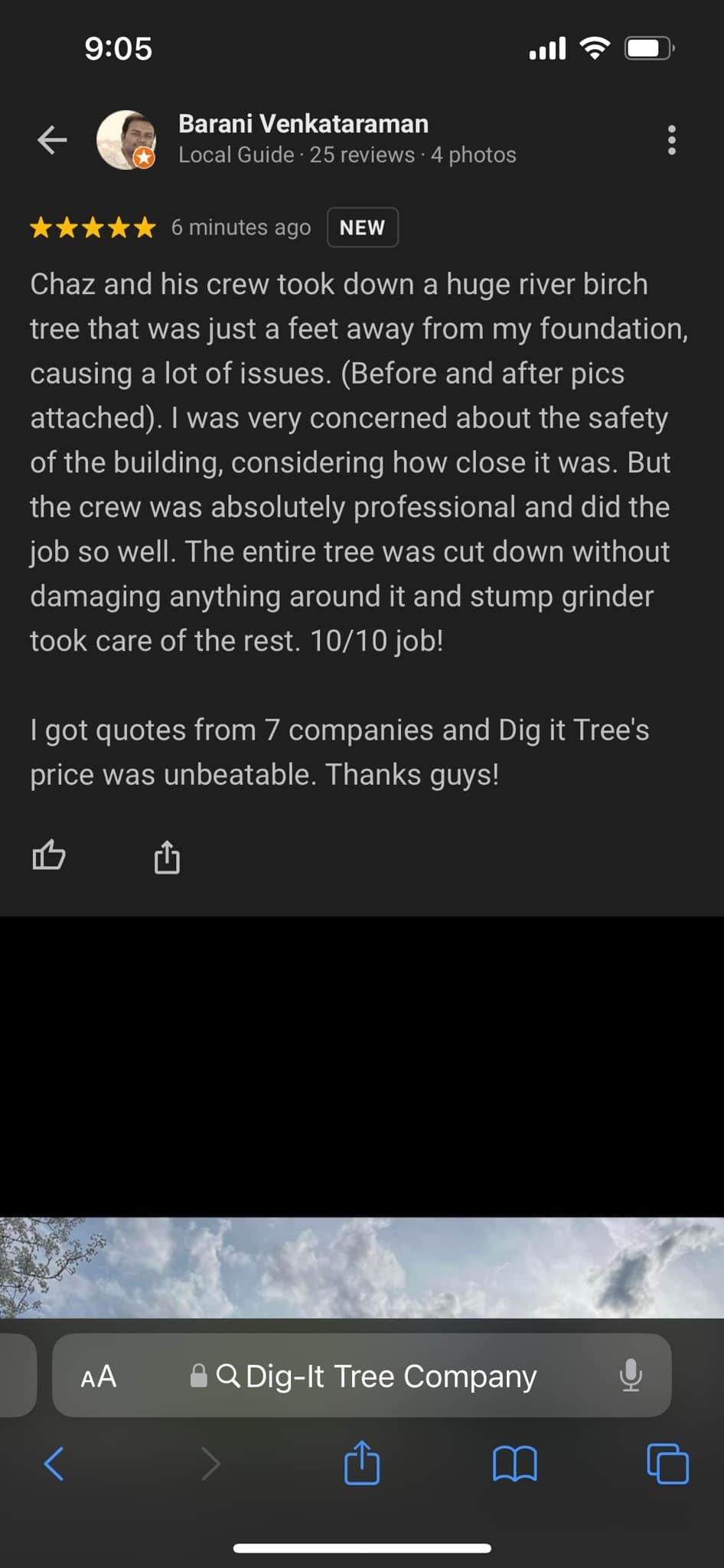  for Dig-It Tree Company in , 