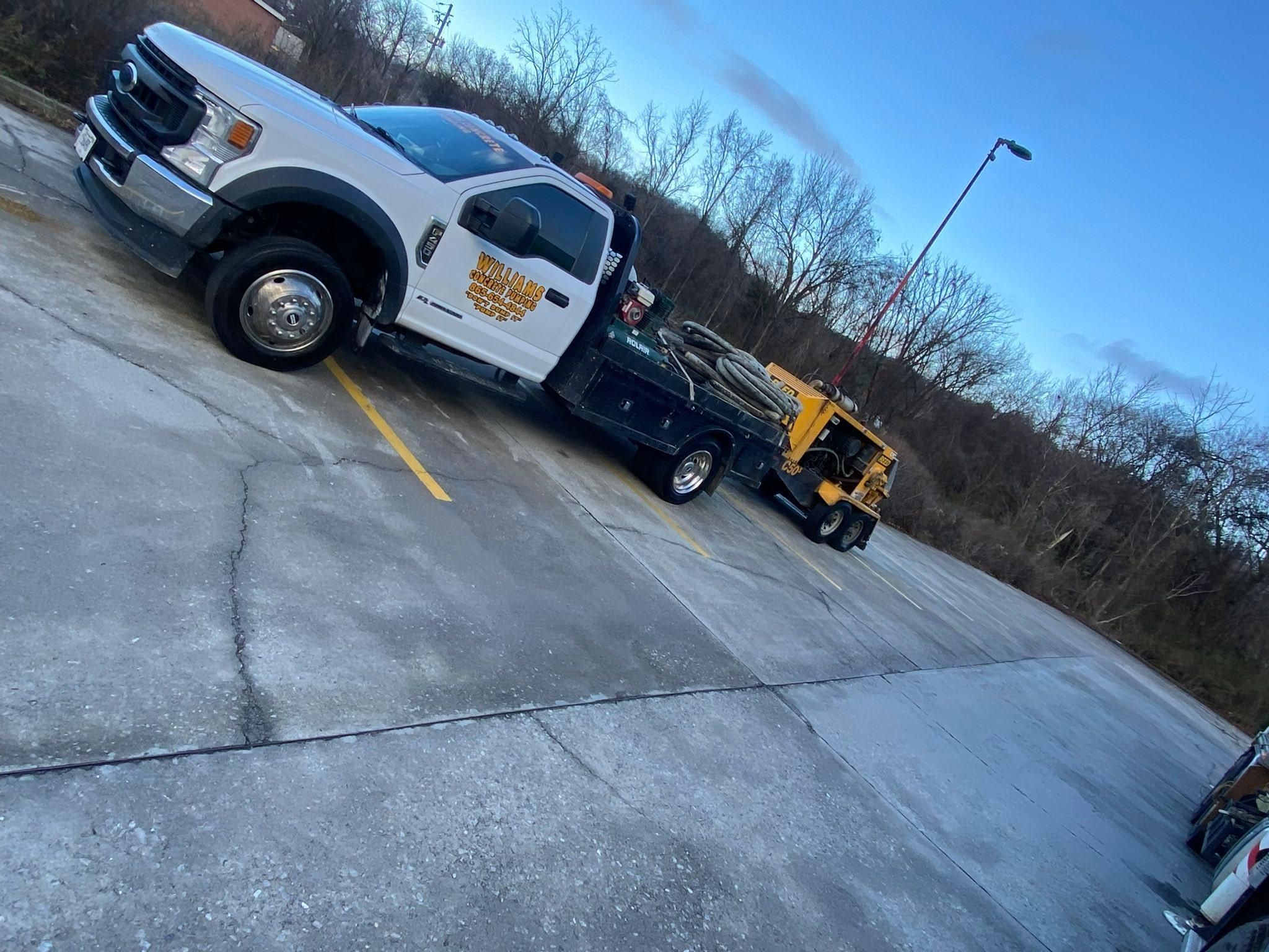  for Williams Concrete Pumping in Knoxville, Tennessee