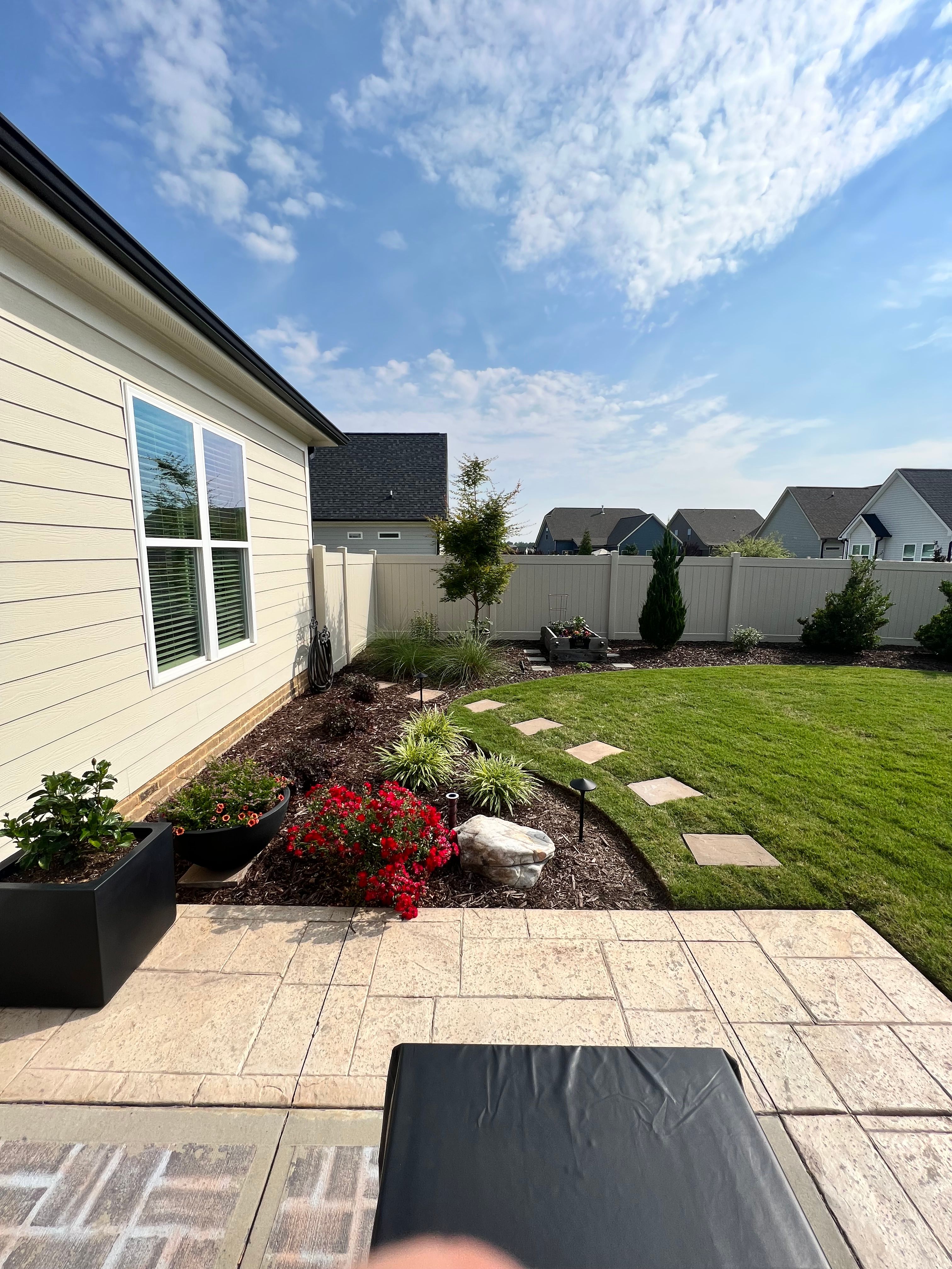Lawn maitence for Wake & Franklin Grounds Maintenance in Raleigh, NC