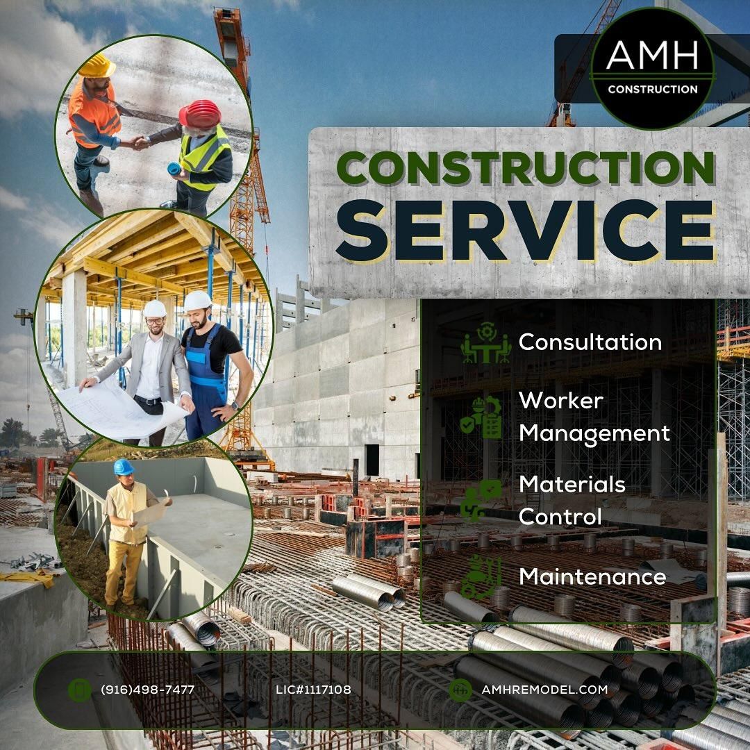  for AMH Construction in Sacramento, CA