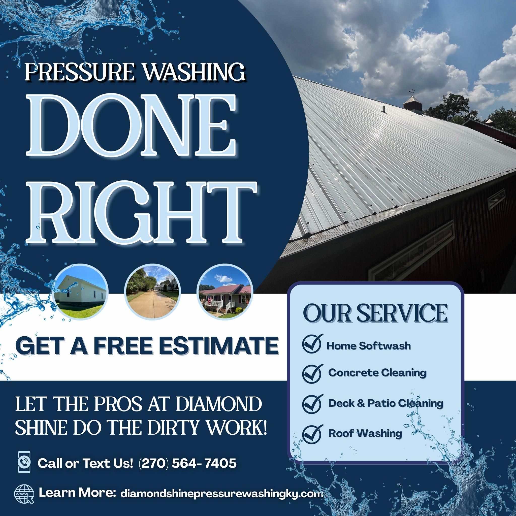  for Diamond Shine Pressure Washing in Paducah, KY