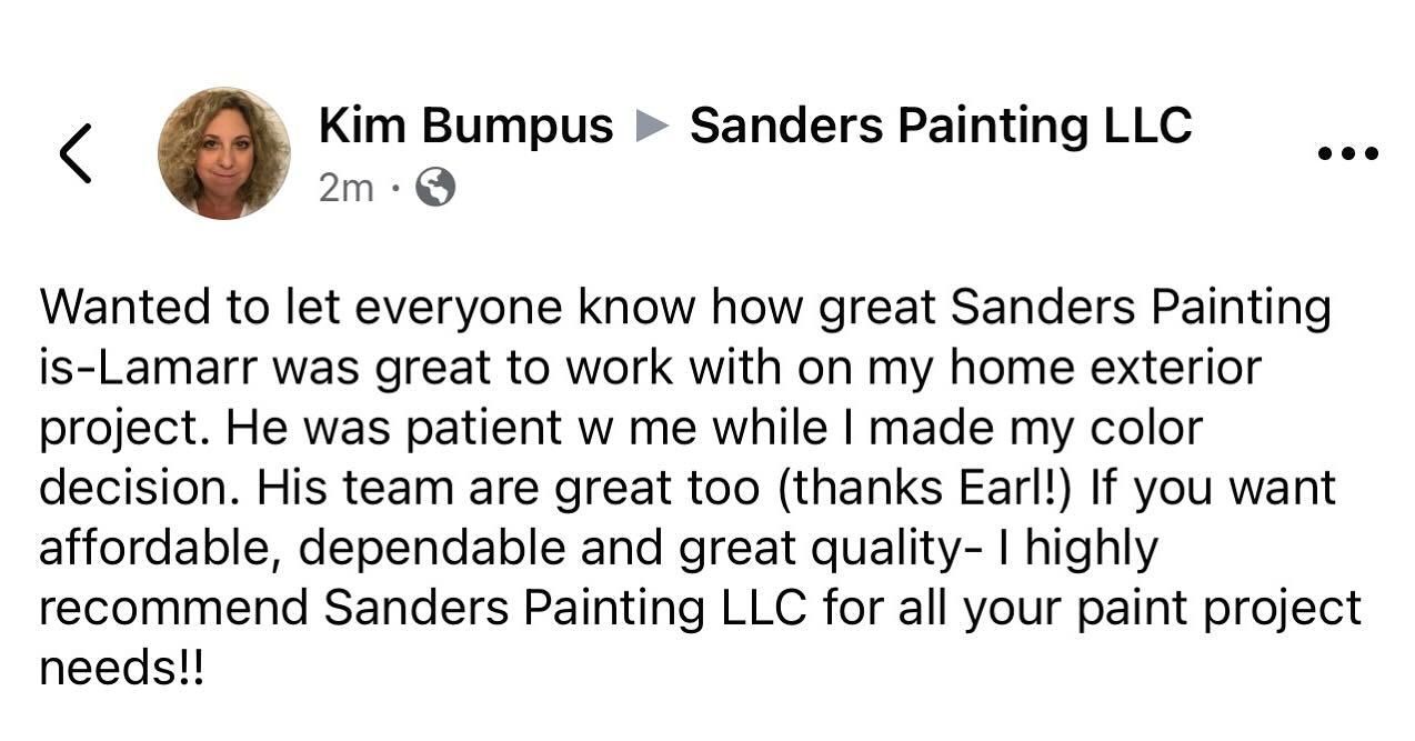  for Sanders Painting LLC in Brooklawn , NJ