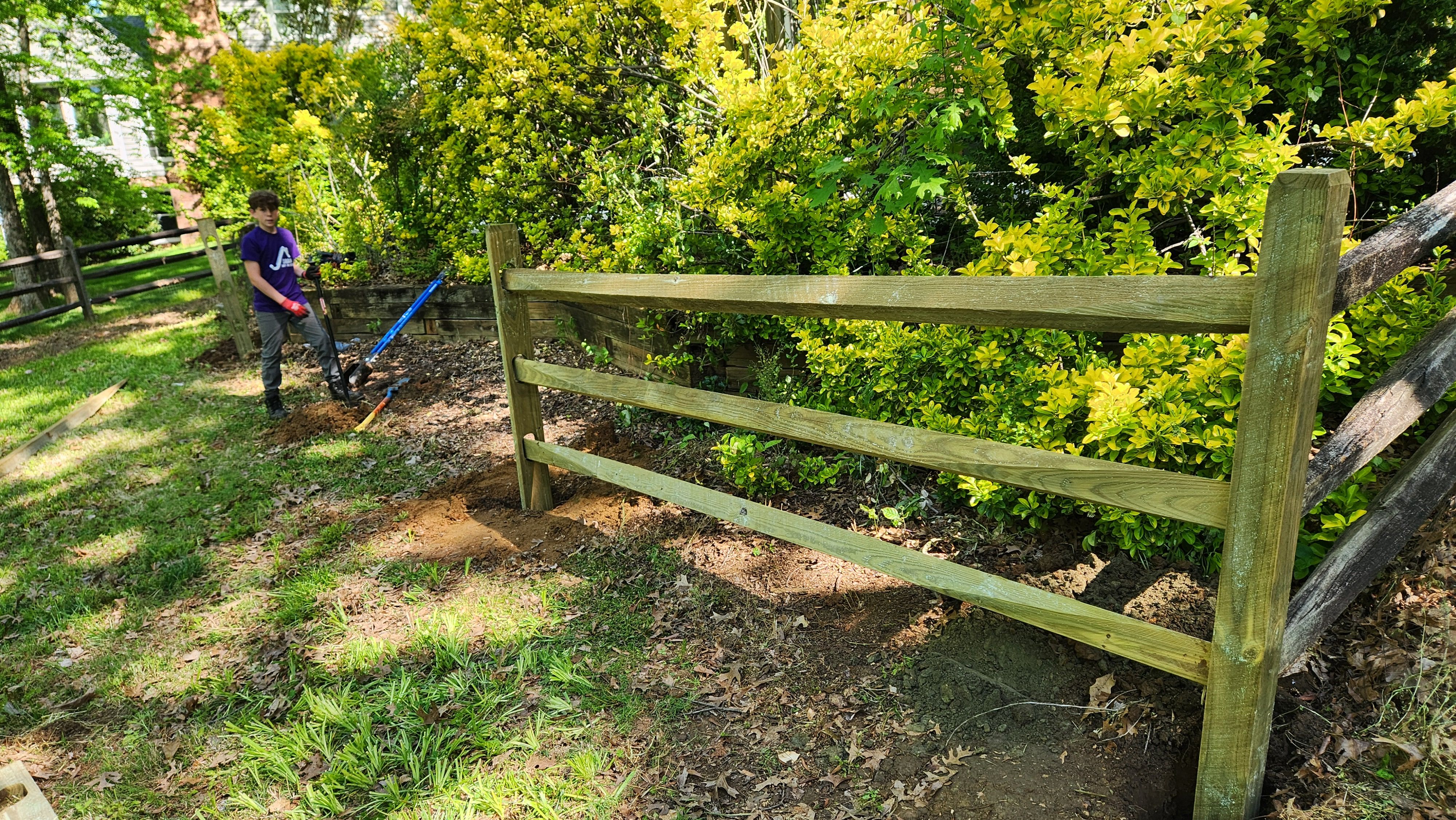 Split Rail Fence Charlotte, NC for Fence My Lawn in Charlotte, NC