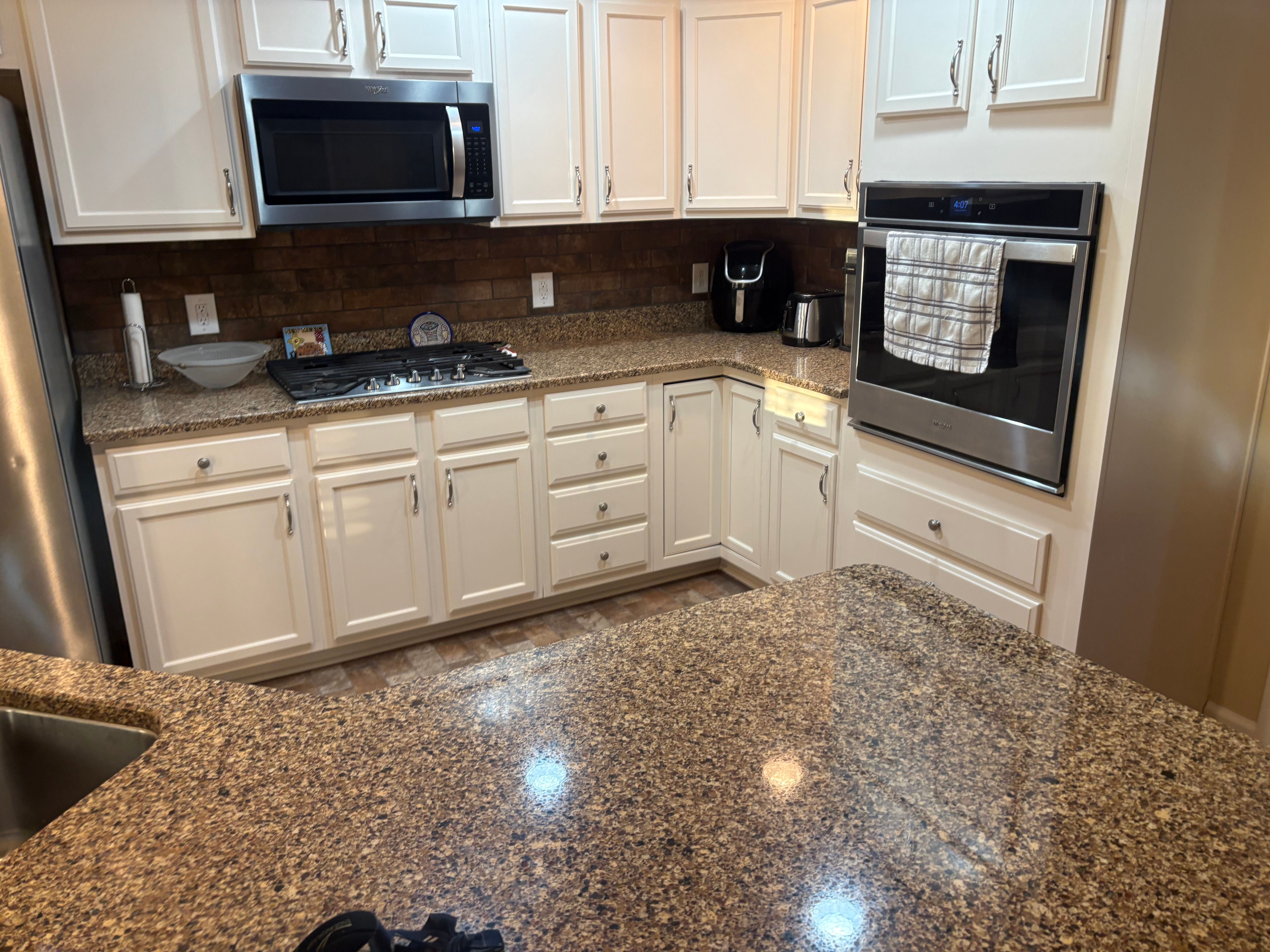 Cabinet refinishing for NXT Generation Painting in Cookeville, TN