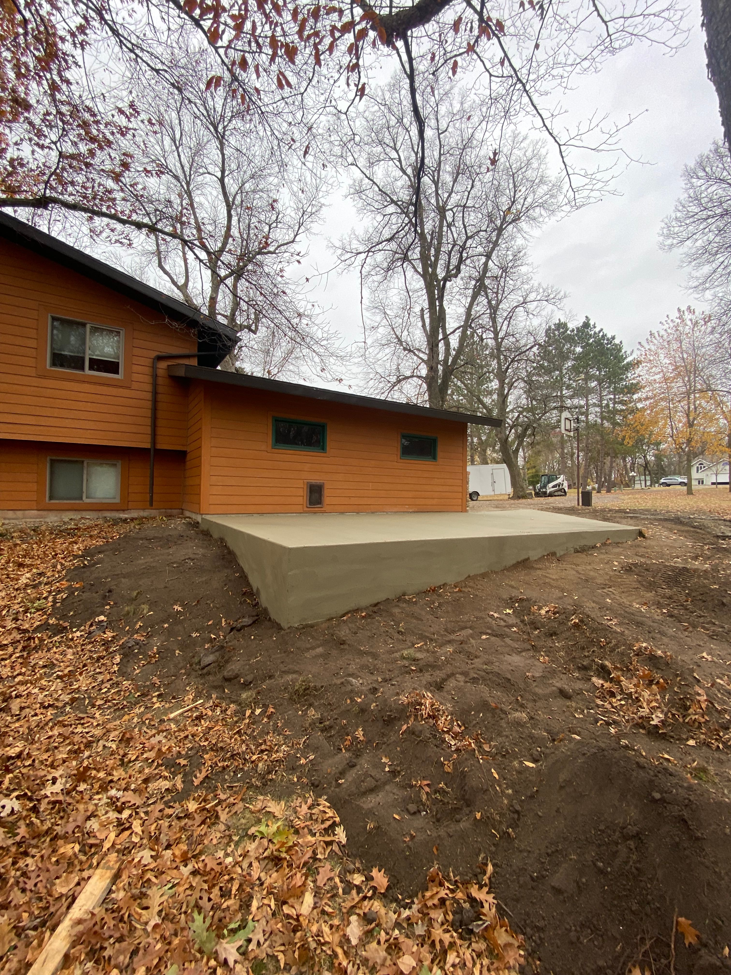  for Johnson Concrete in New London, MN