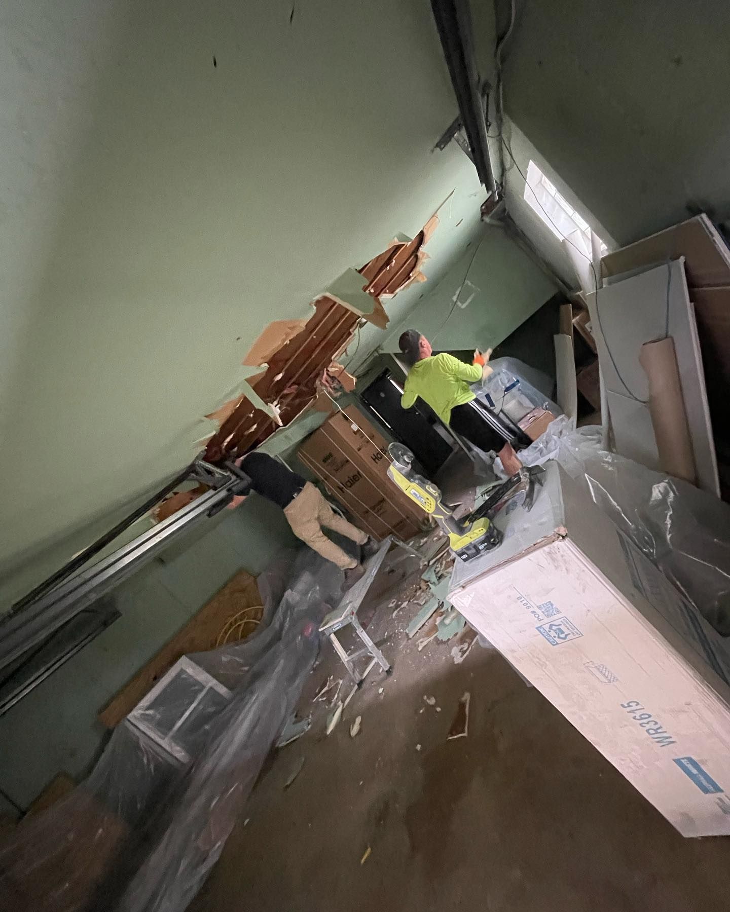 Junk Removal for Neisser Construction in Philadelphia, PA