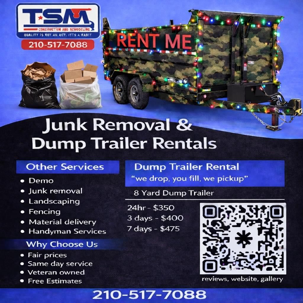  for TSM Construction in New Braunfels, TX