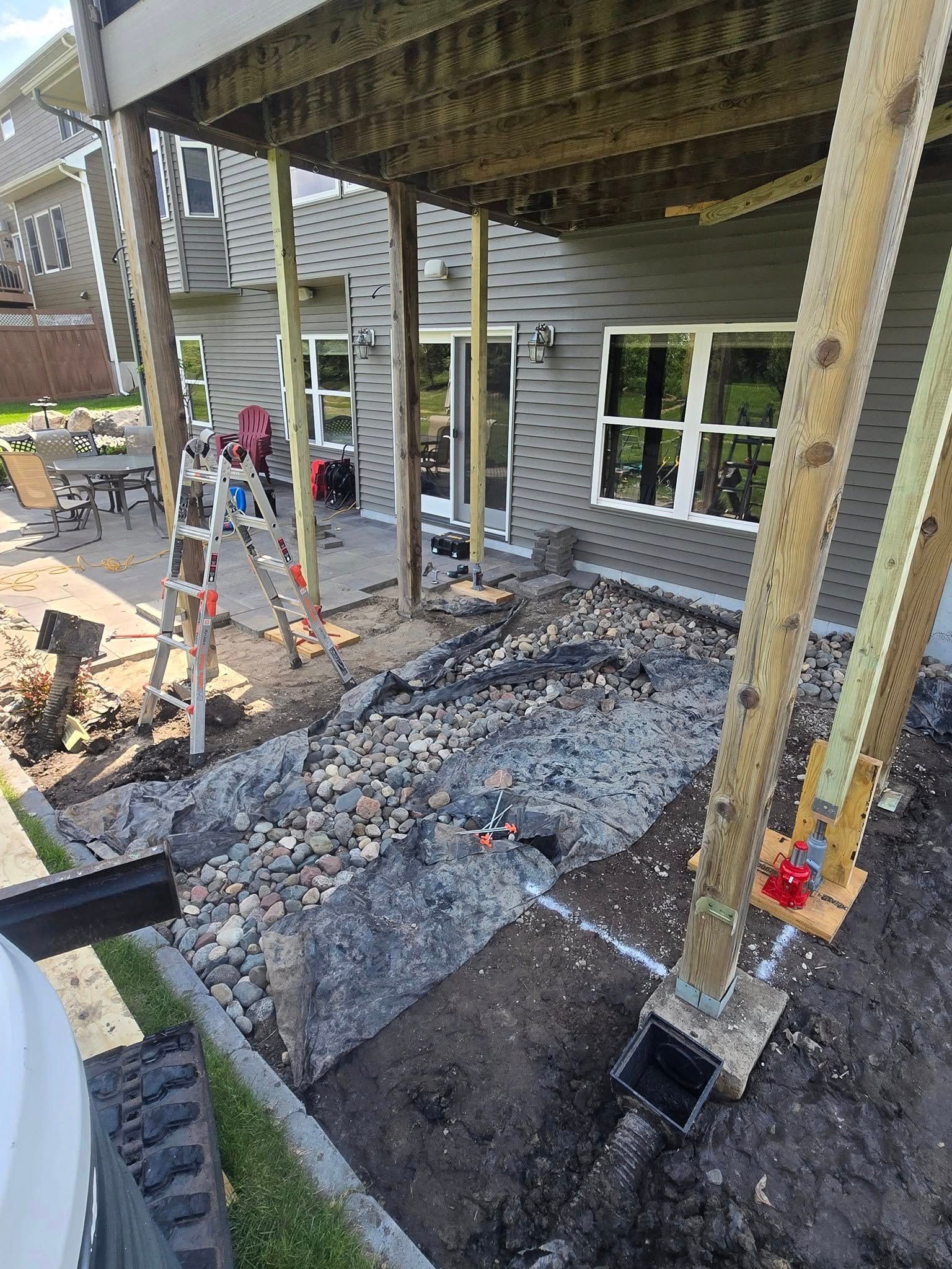 Pier Installation for Elite Piers LLC in East Bethel, MN