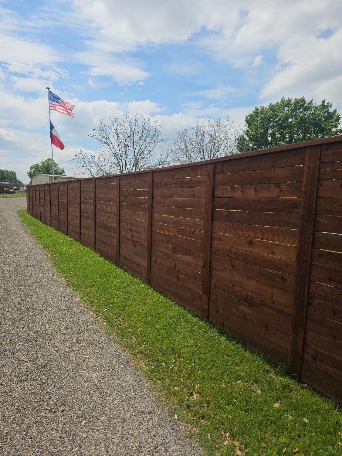 Fence Stain and seal for Ansley Staining and Exterior Works in New Braunfels, TX