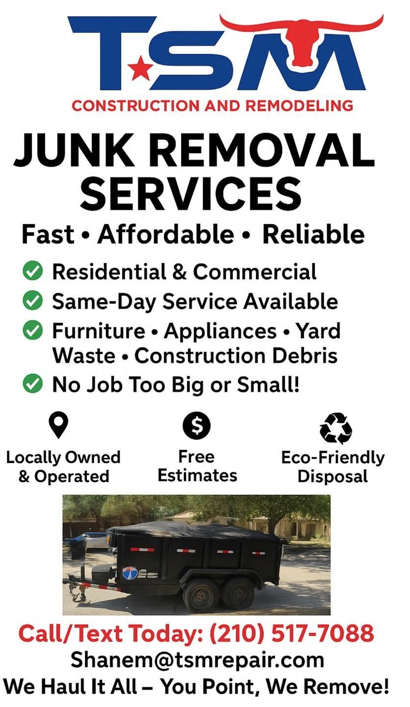  for TSM Construction in New Braunfels, TX