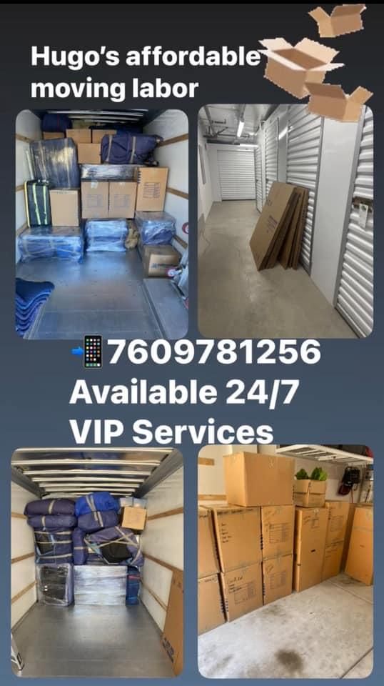  for Hugo’s Affordable Moving Labor in San Diego, CA