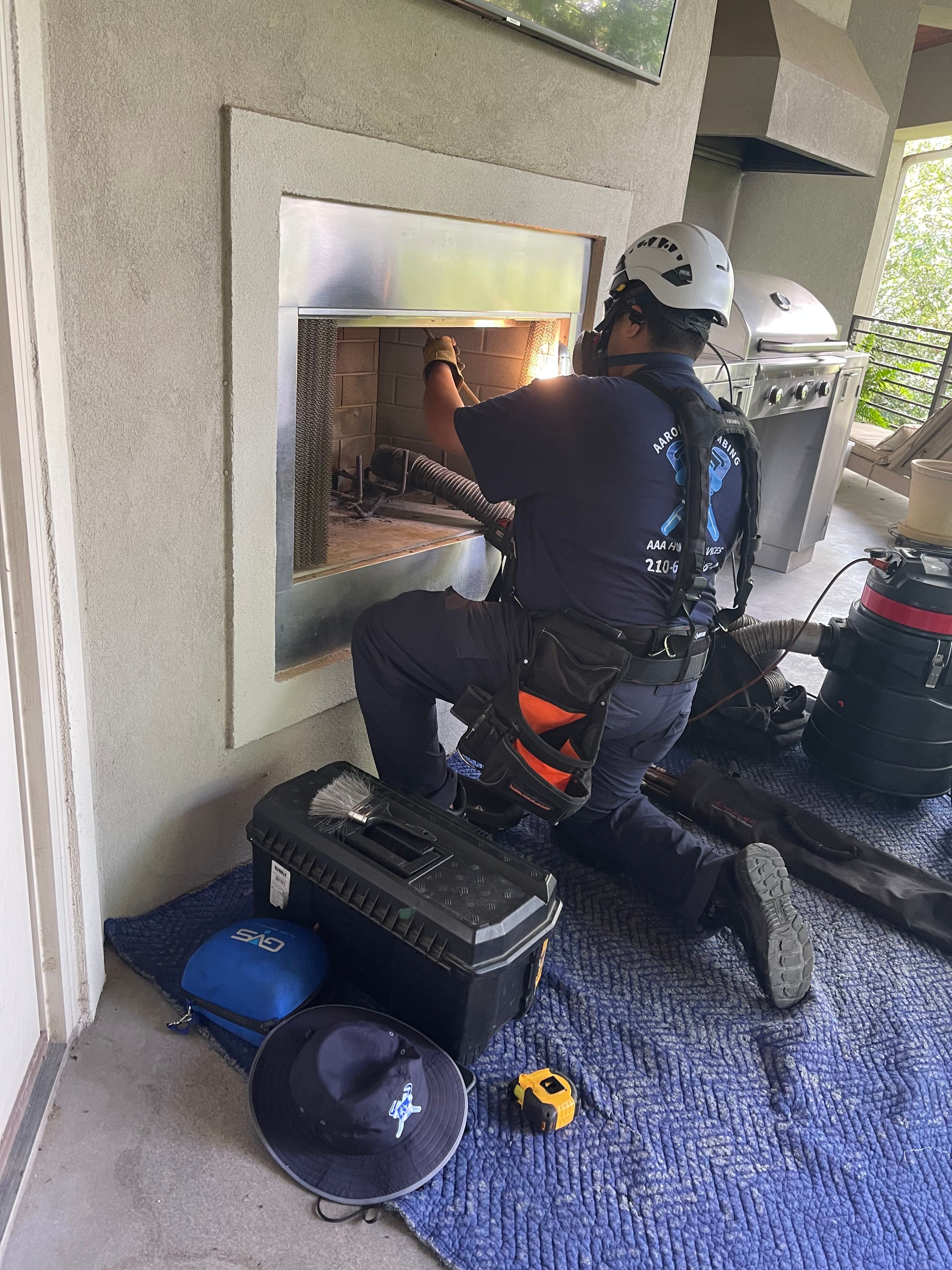 for AAA Home Services Chimney & Dryer Vent Cleaning, Aaron's Plumbing in San Antonio, TX