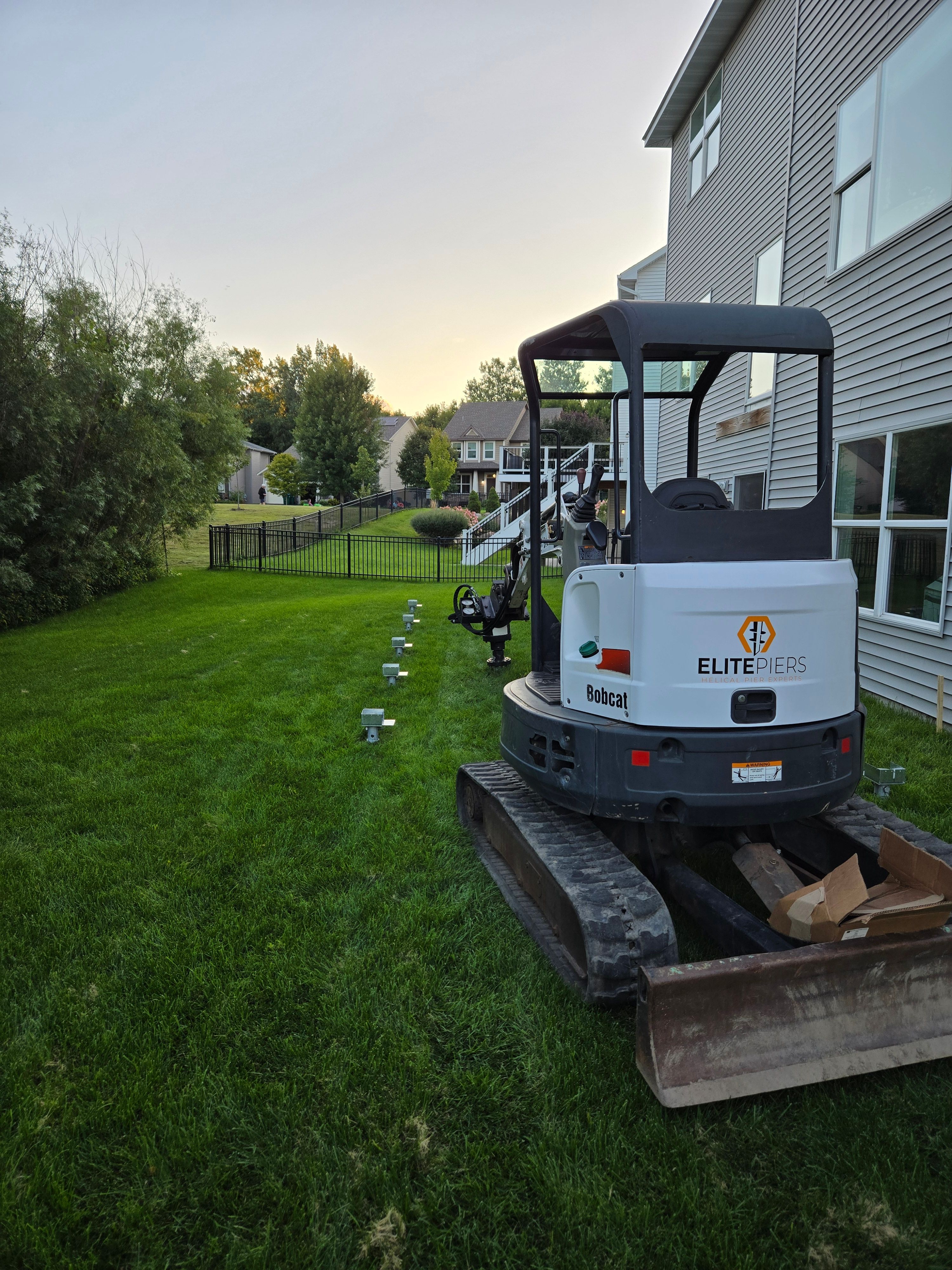 Commercial Footings for Elite Piers LLC in East Bethel, MN