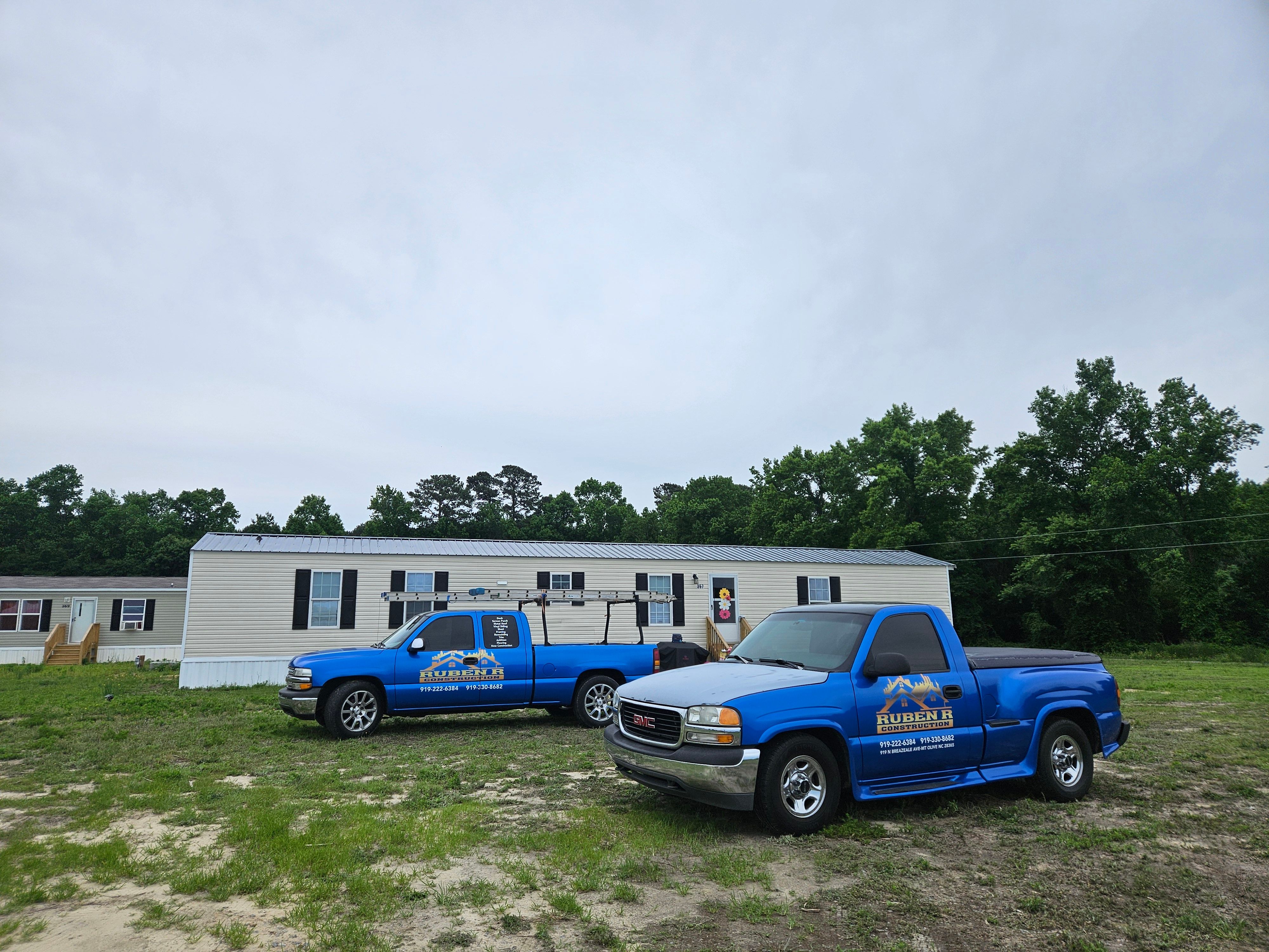  for Ruben R construction in Mount Olive, NC