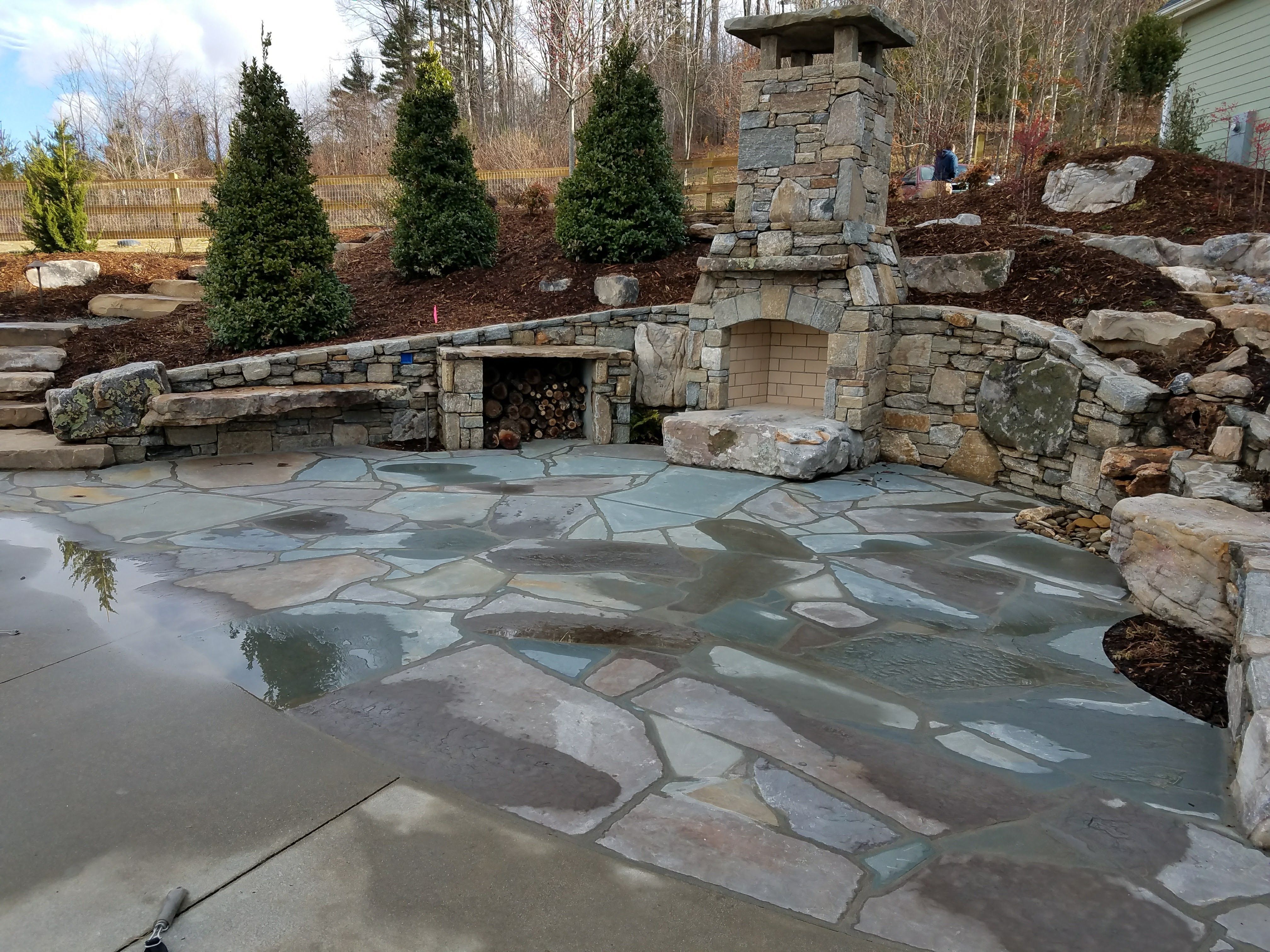  for Acosta's Stone work in Hendersonville, NC