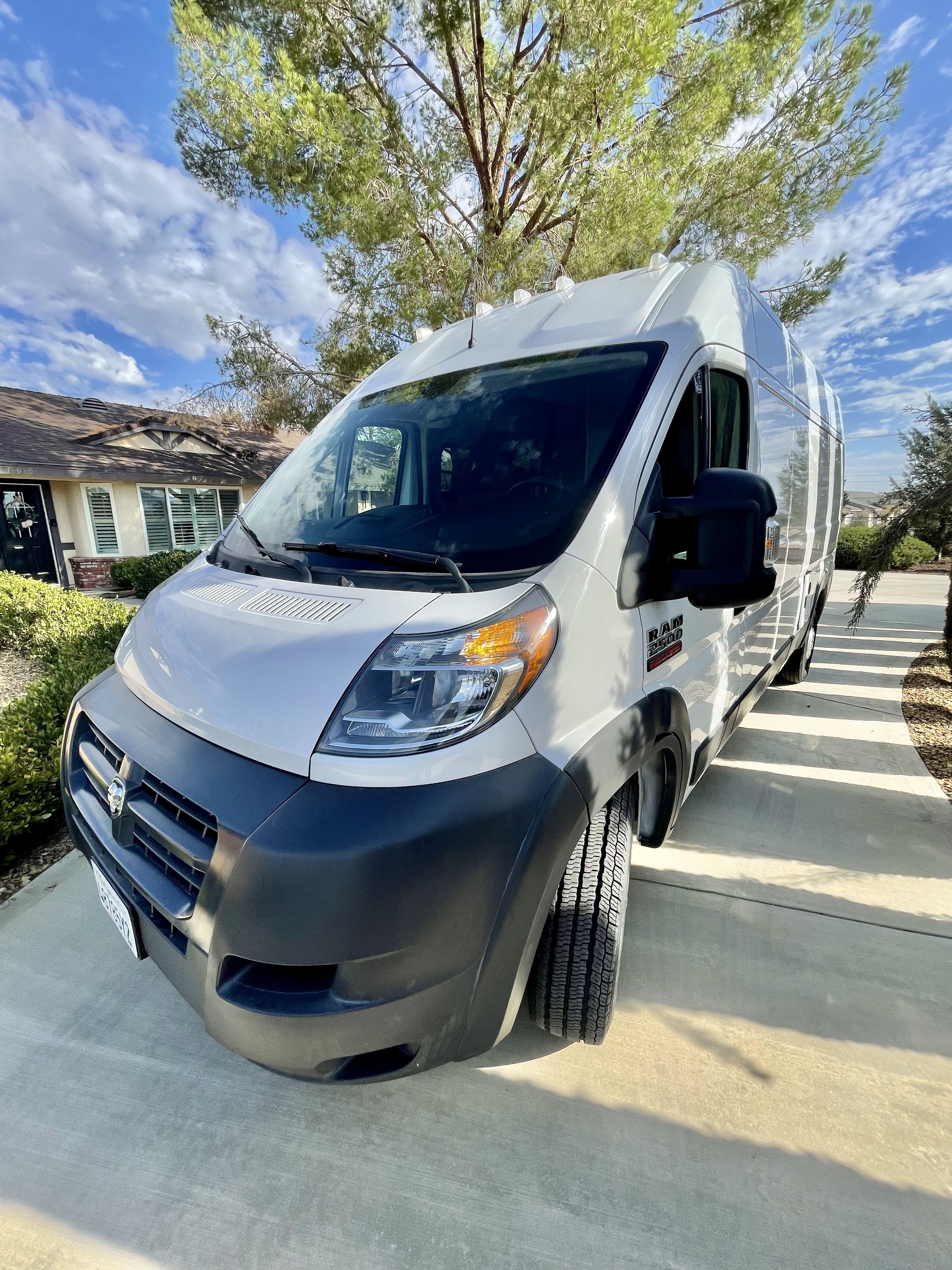 2018 Promaster Van 2500 159" for Mauka to Makai RV Renovations in Los Angeles, CA