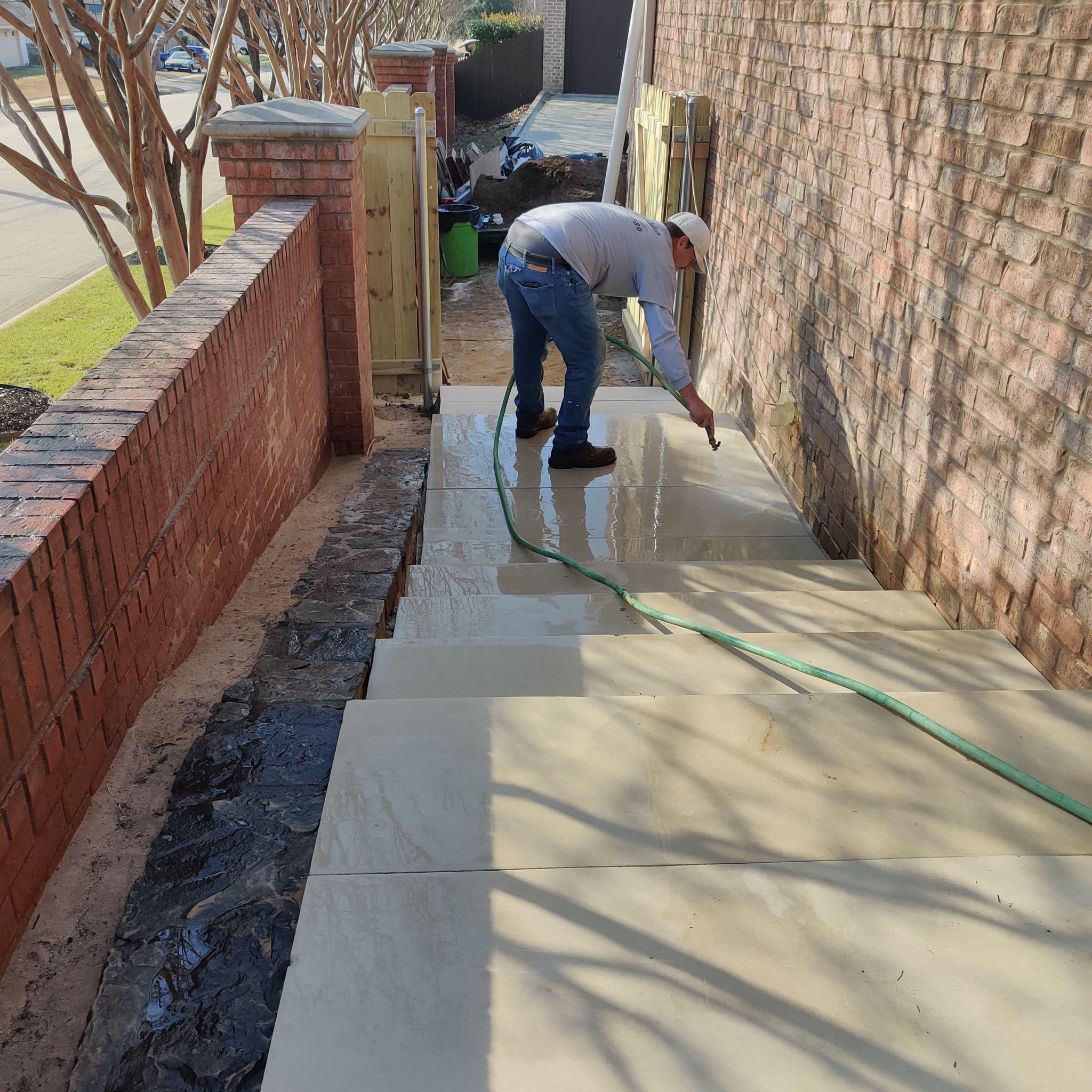 Hardscaping for Bryan's Landscaping in Arlington, TX