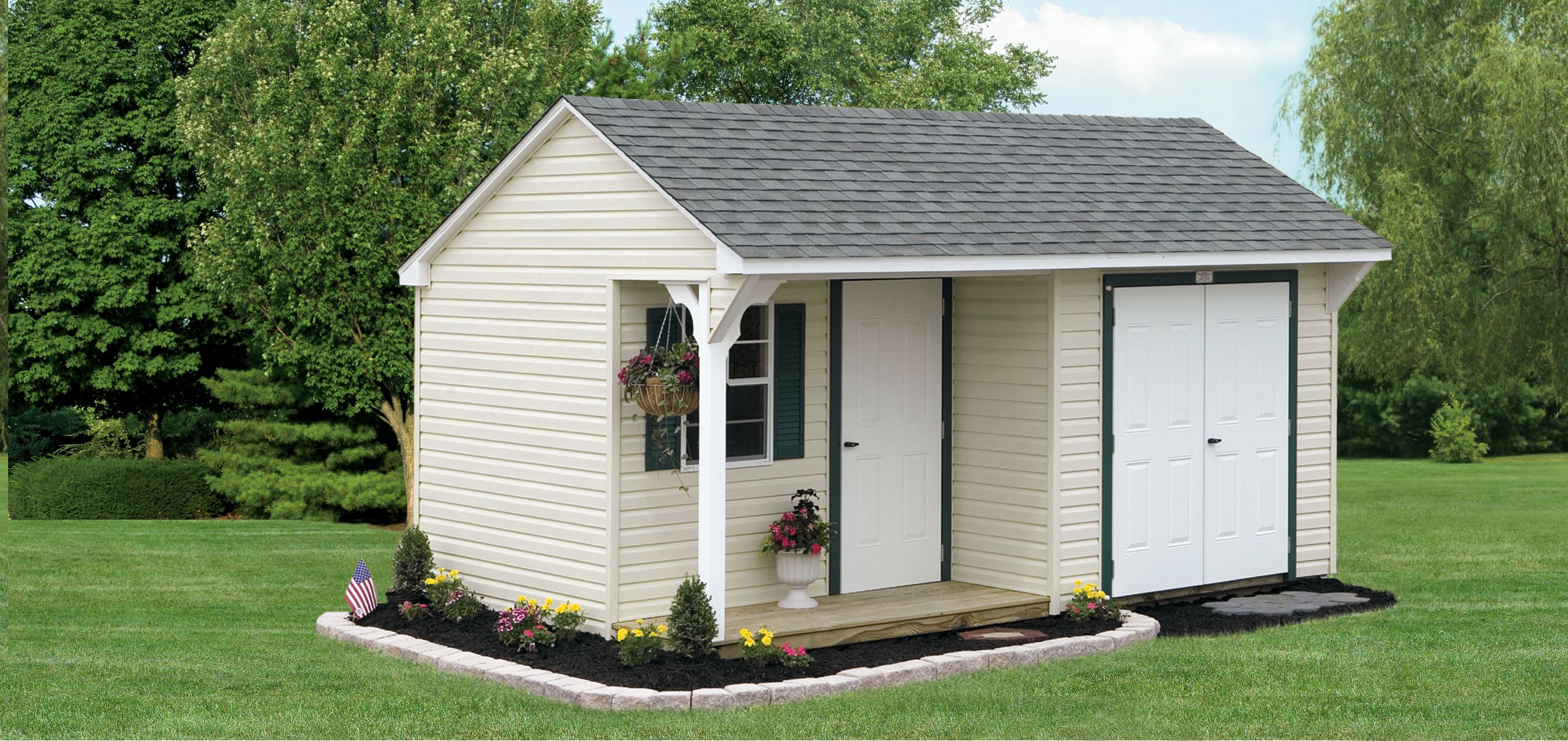Quaker Shed for Pond View Mini Structures in  Strasburg, PA