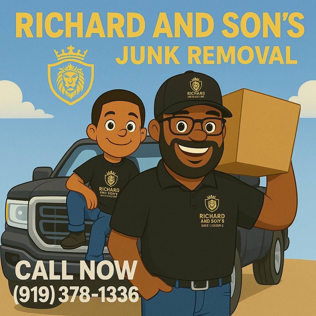  for Richard and Son's Junk Removal in Raleigh, NC