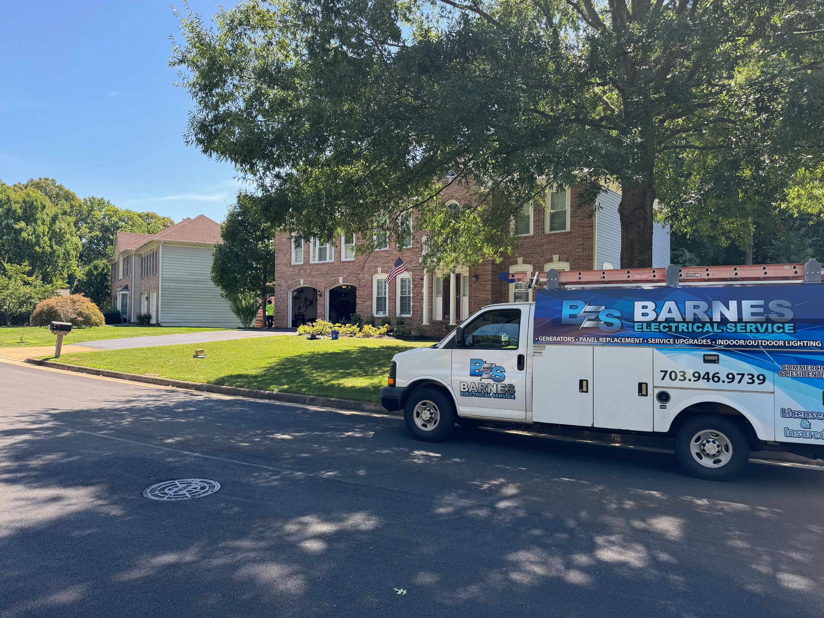  for Barnes Electrical Service in Woodbridge, VA