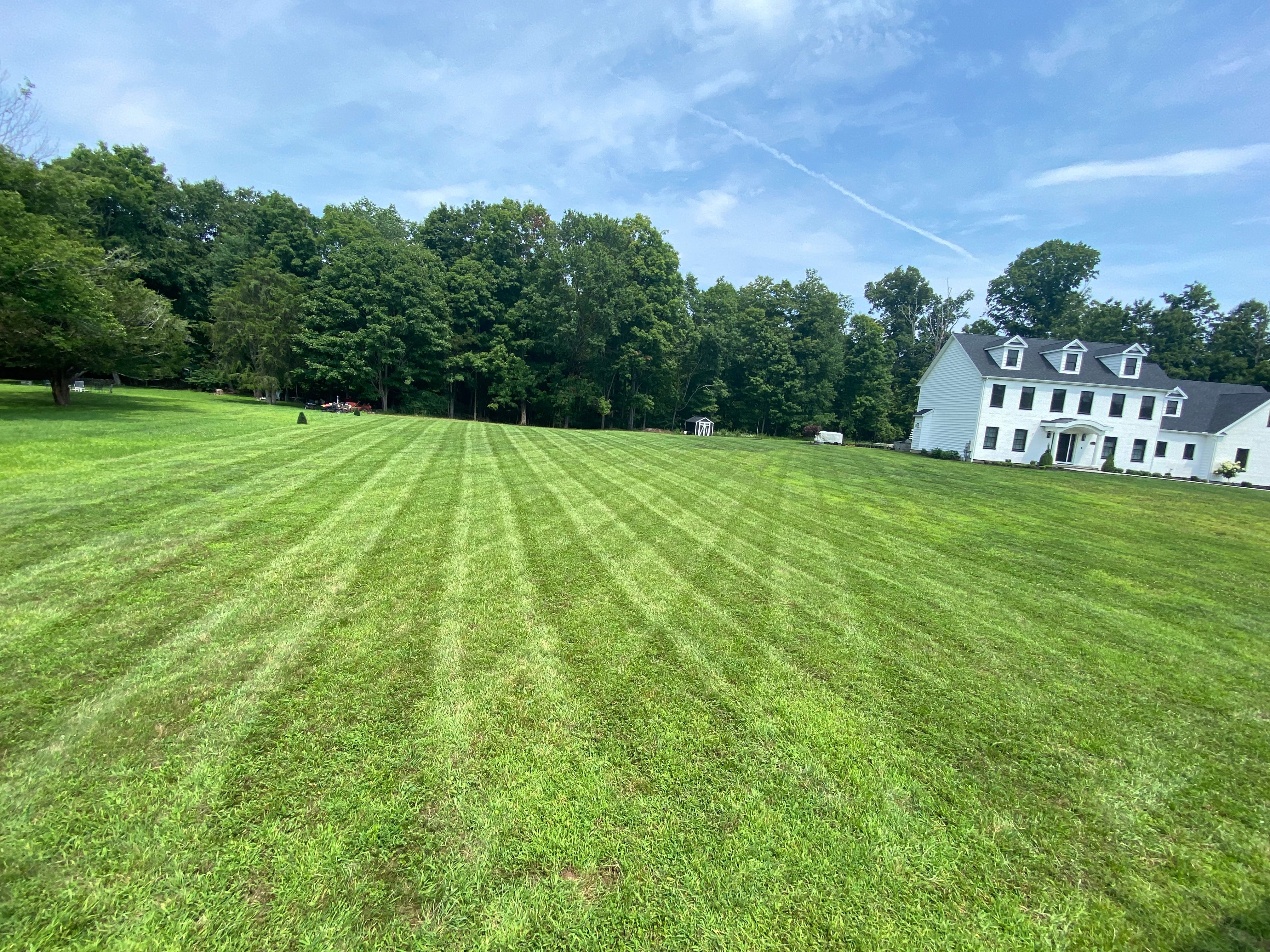 Mowing for Stevenson Property Maintenance in Cheshire, CT